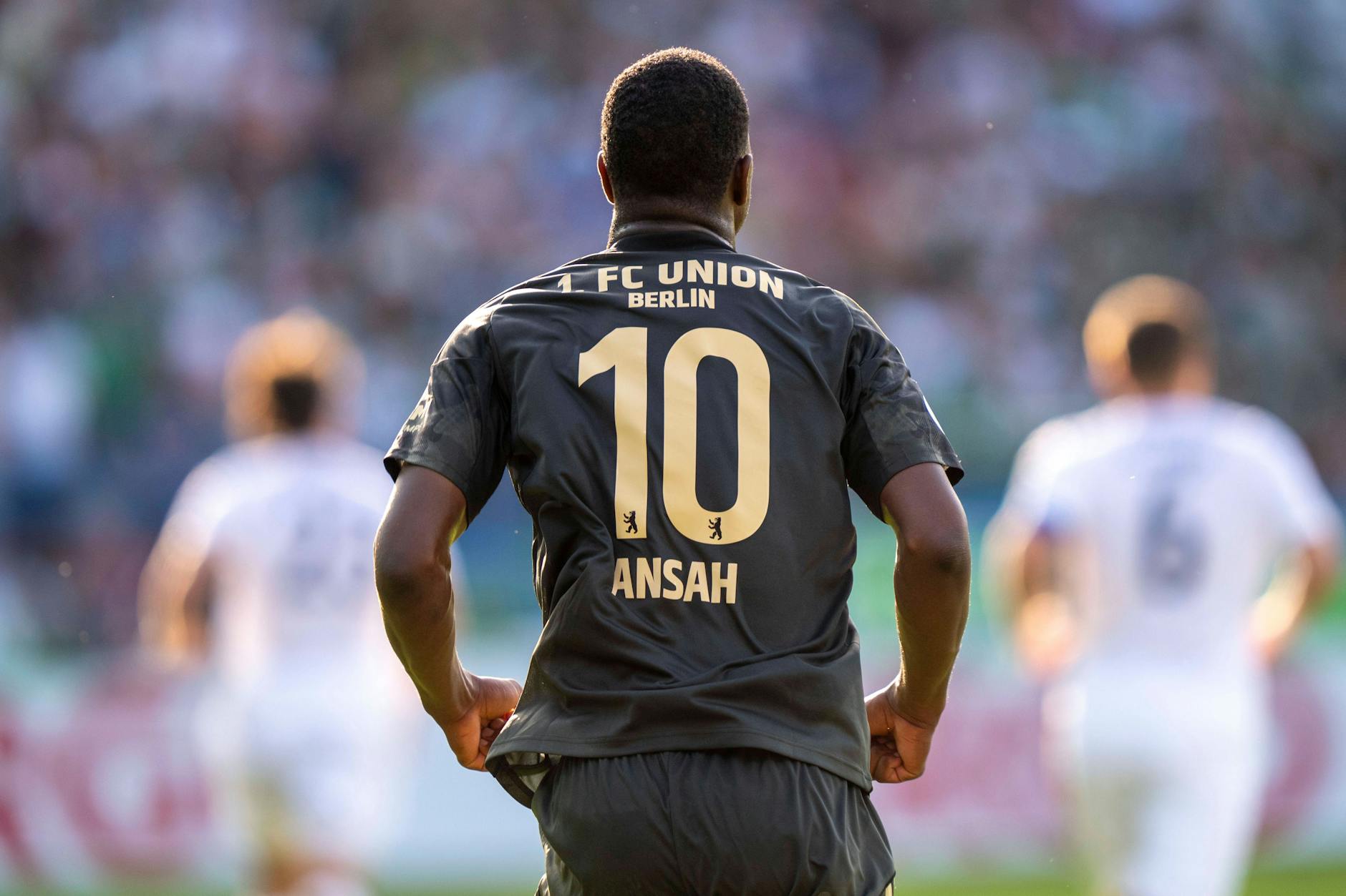 Ilyas Ansah folgte beim 1. FC Union Berlin als Träger der Nummer 10 auf Kevin Volland.