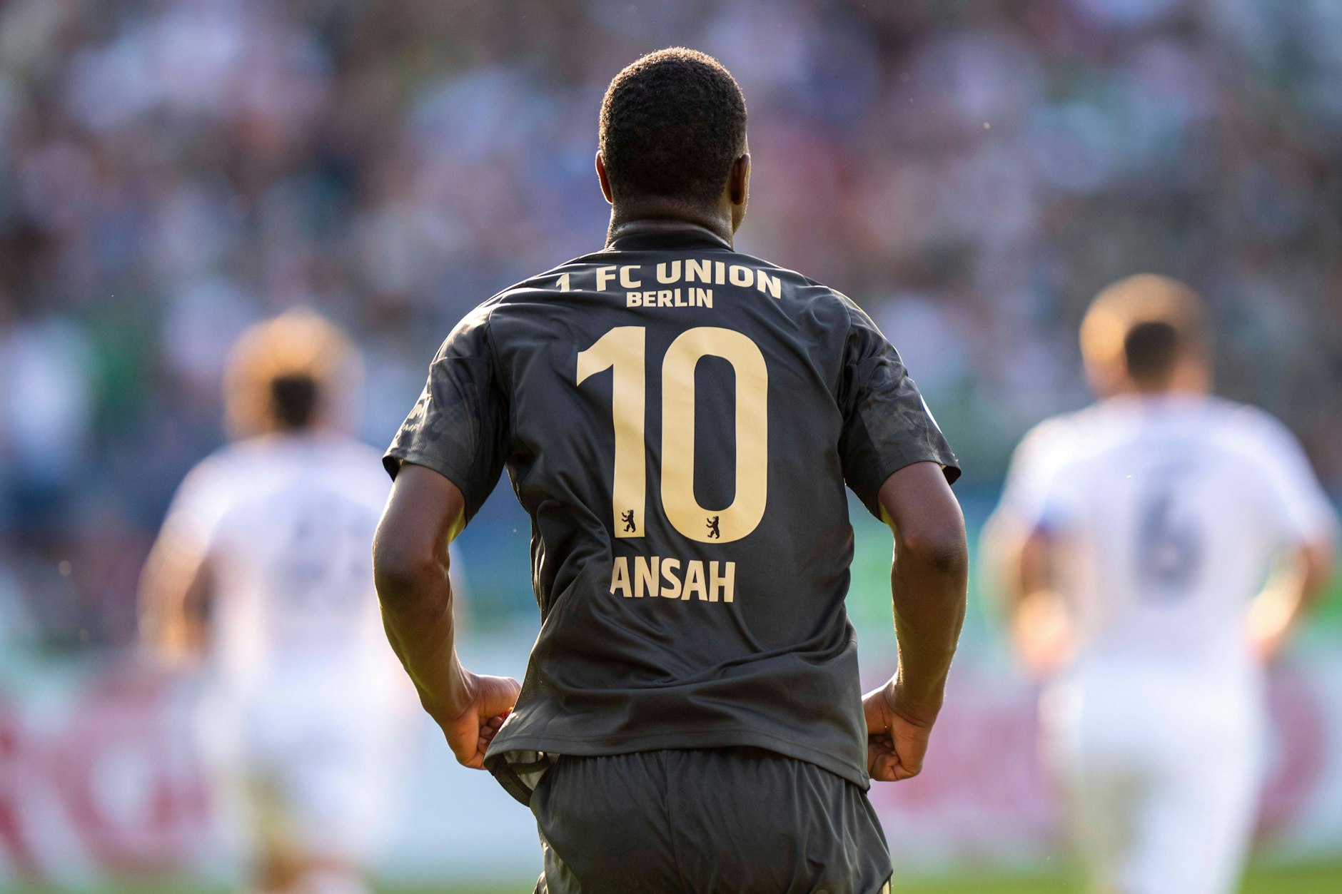 Ilyas Ansah folgte beim 1. FC Union Berlin als Träger der Nummer 10 auf Kevin Volland.