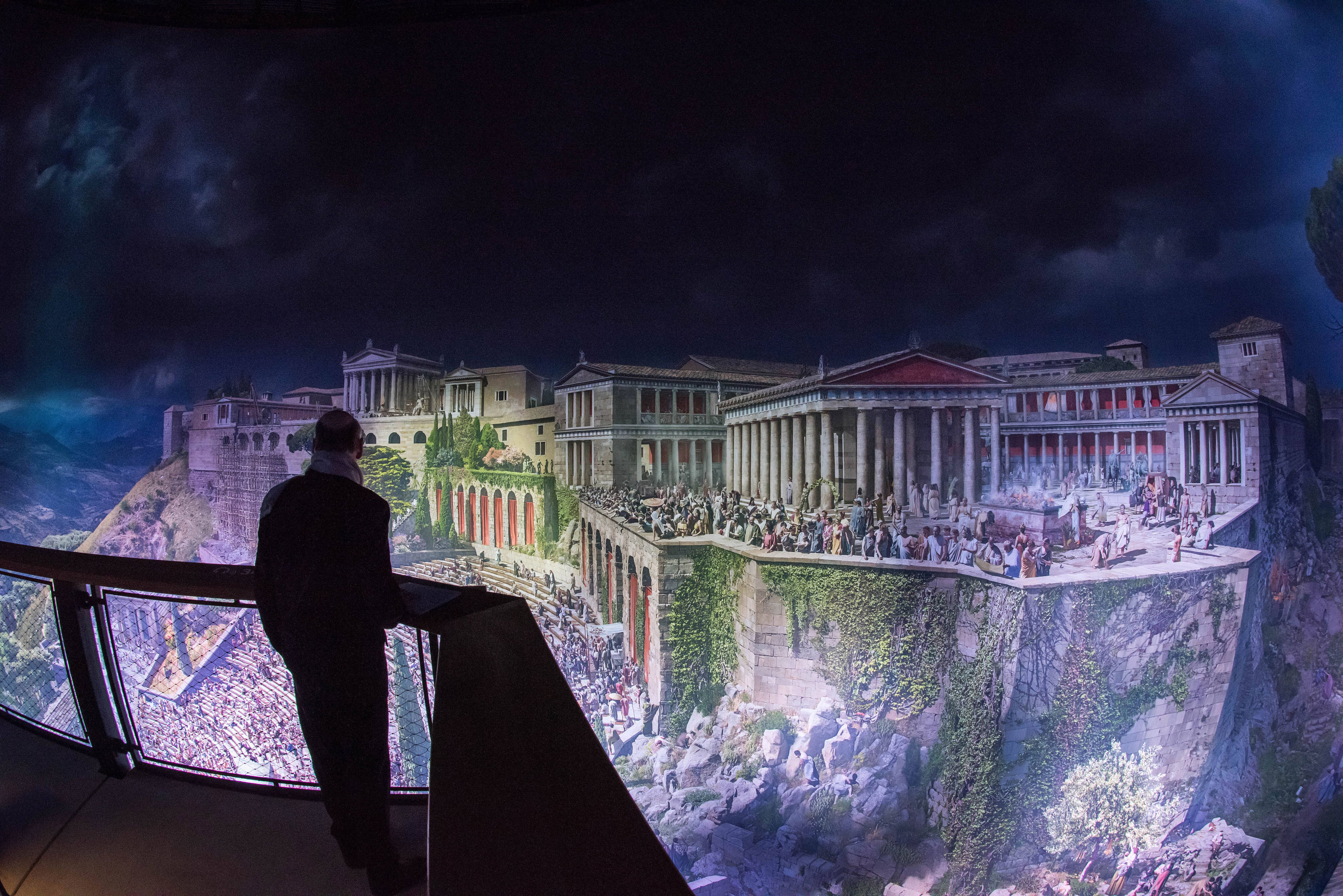Pergamonmuseum: Athena und die Attaliden kehren vom Asisi-Panorama zurück