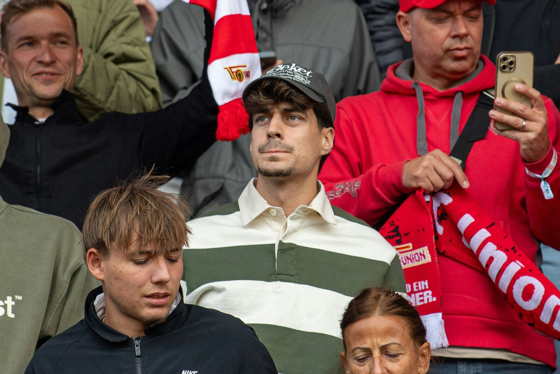 Weiter nur Zuschauer beim 1. FC Union Berlin: Diogo Leite (Mitte)