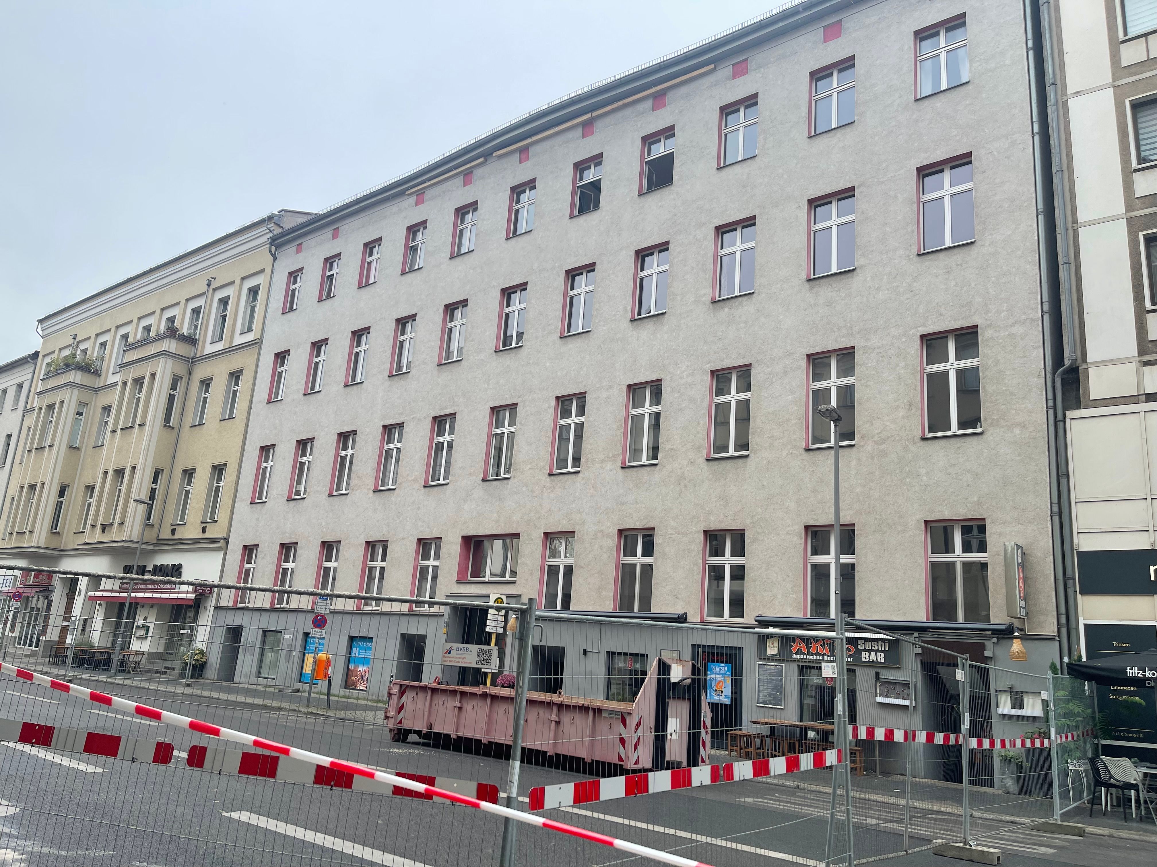 Einsturzgefahr gebannt: Entwarnung an der Reinhardtstraße in Berlin
