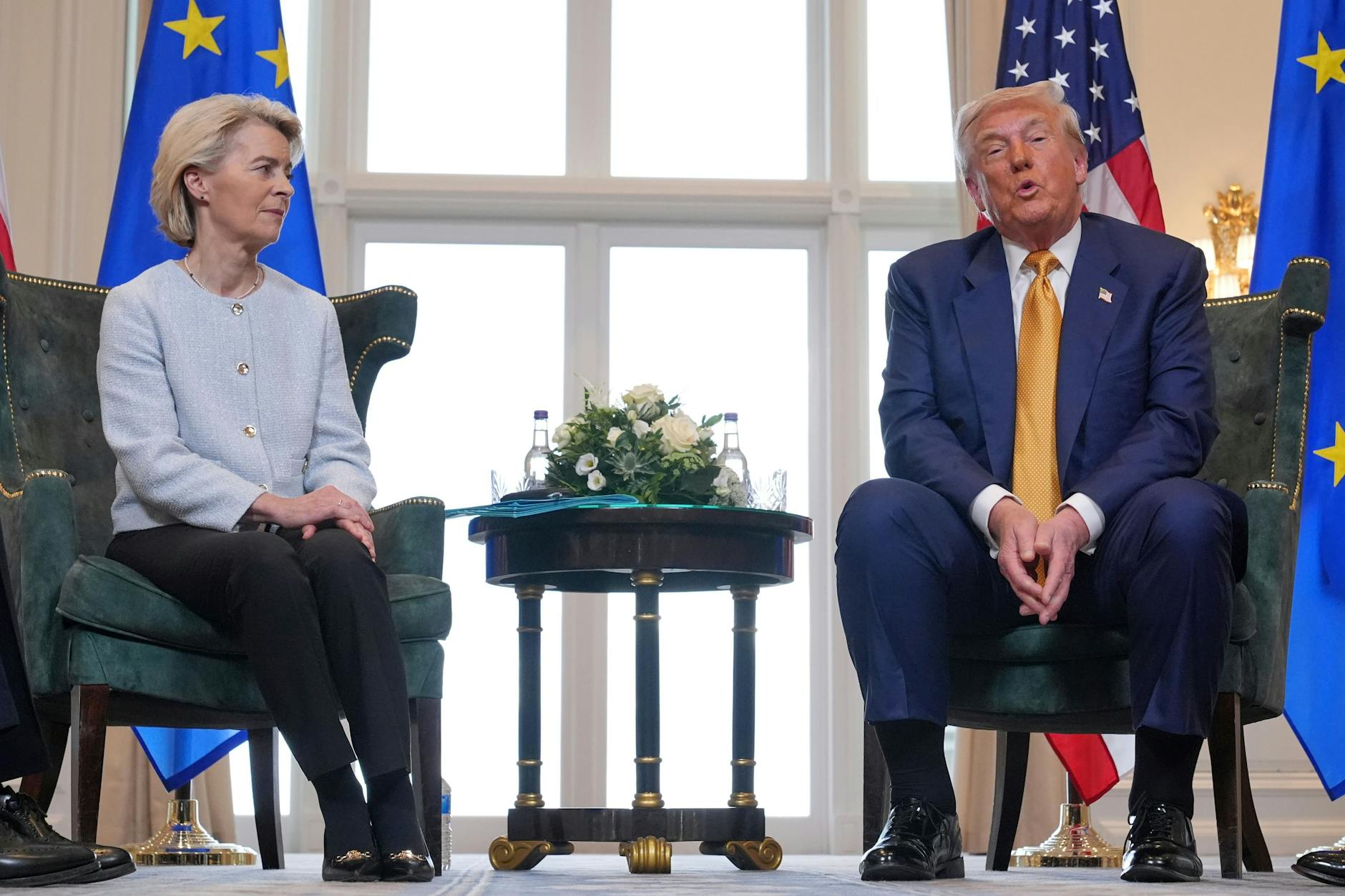 Donald Trump und Ursula von der Leyen