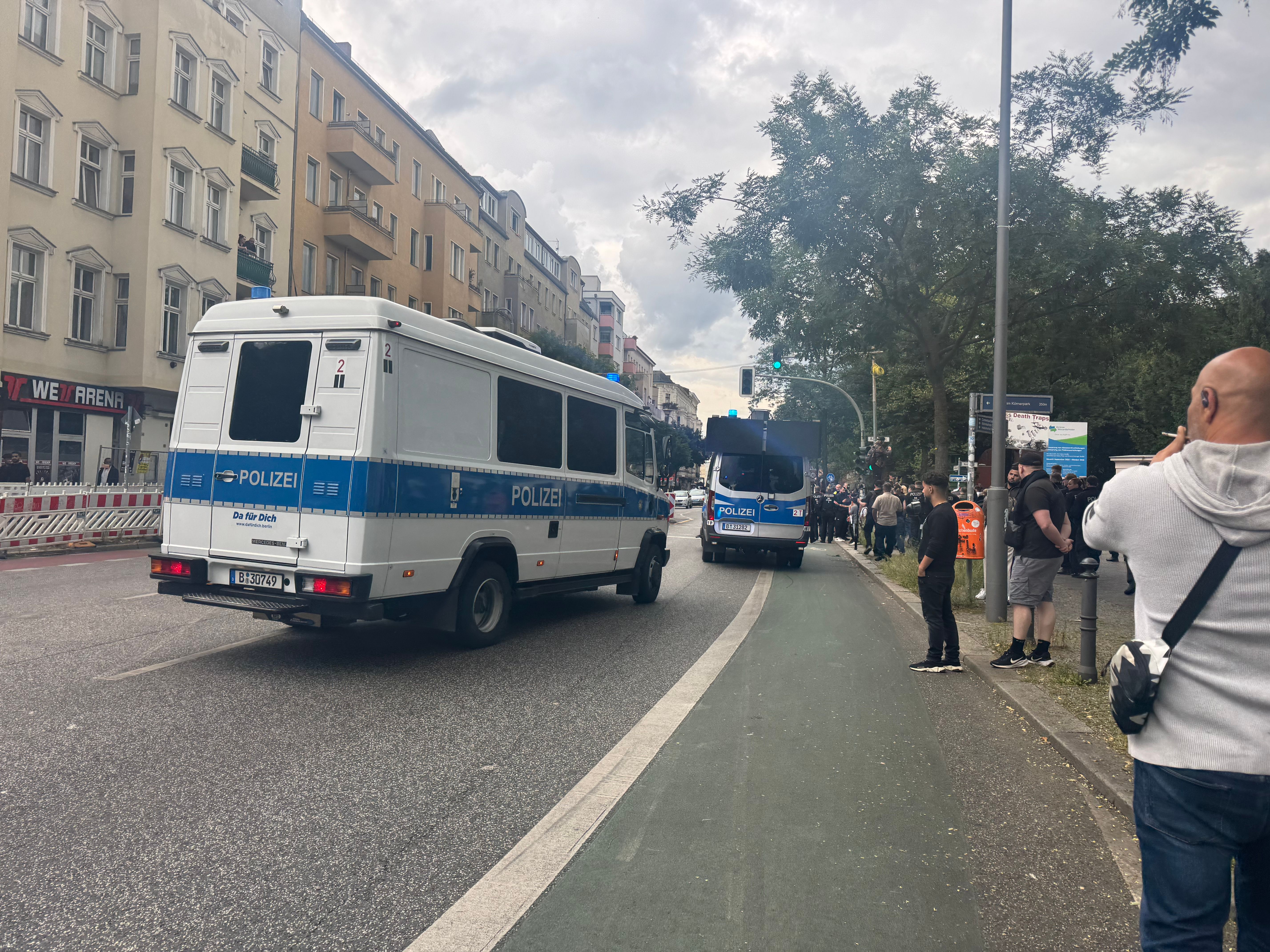 Image - Gaza-Demo von Ex-AfD-Politiker Ferhat Sentürk in Neukölln: 500 Polizisten, kaum Teilnehmer