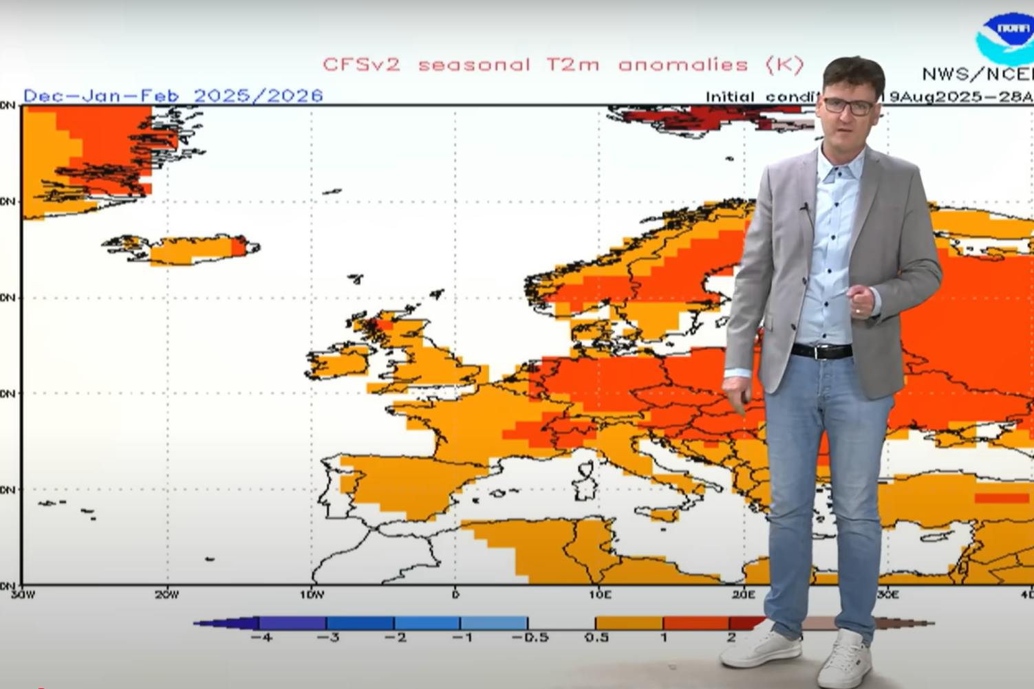 Der Sommer war mal heiß, mal kalt. Und wie wird das Wetter im Winter? Laut ersten Prognosen könnte die Jahreszeit zu warm ausfallen, sagt Meteorologe Dominik Jung.