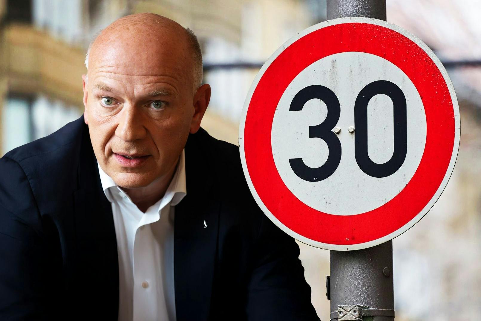 Der Senat will auf einigen Berliner Straßen wieder von Tempo 30 zu Tempo 50 wechseln. Doch das wird nicht überall funktionieren, stellte Berlins Regierender Kai Wegner jetzt klar.