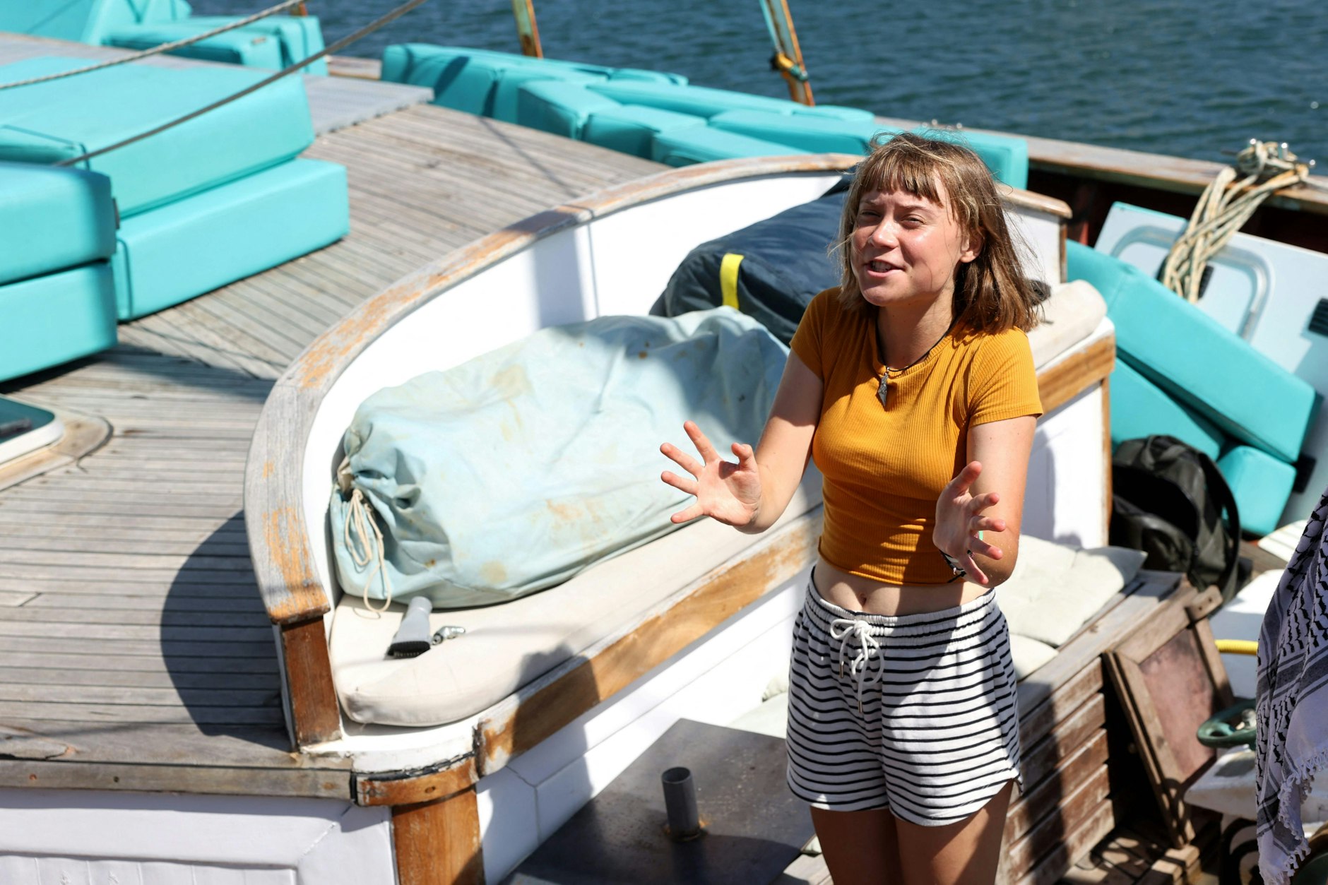 Die schwedische Aktivistin Greta Thunberg