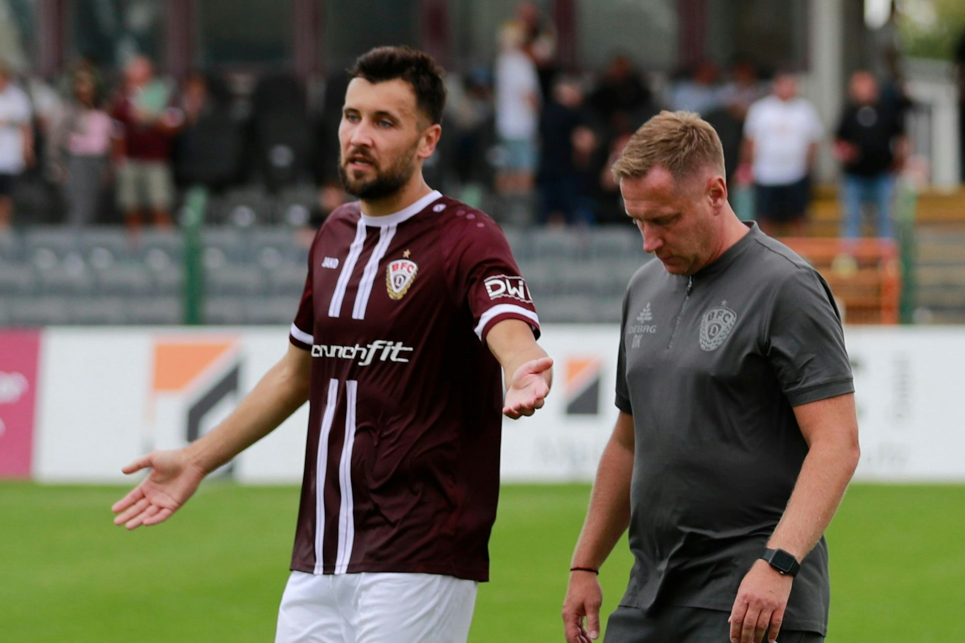 Nach dem 0:4-Debakel gegen den SV Babelsberg 03 ist bei BFC Dynamo vieles in Schieflage: Kapitän Rufat Dadashov scheint ratlos zu sein, Trainer Dennis Kutrieb ist der Ernst der Lage bewusst.