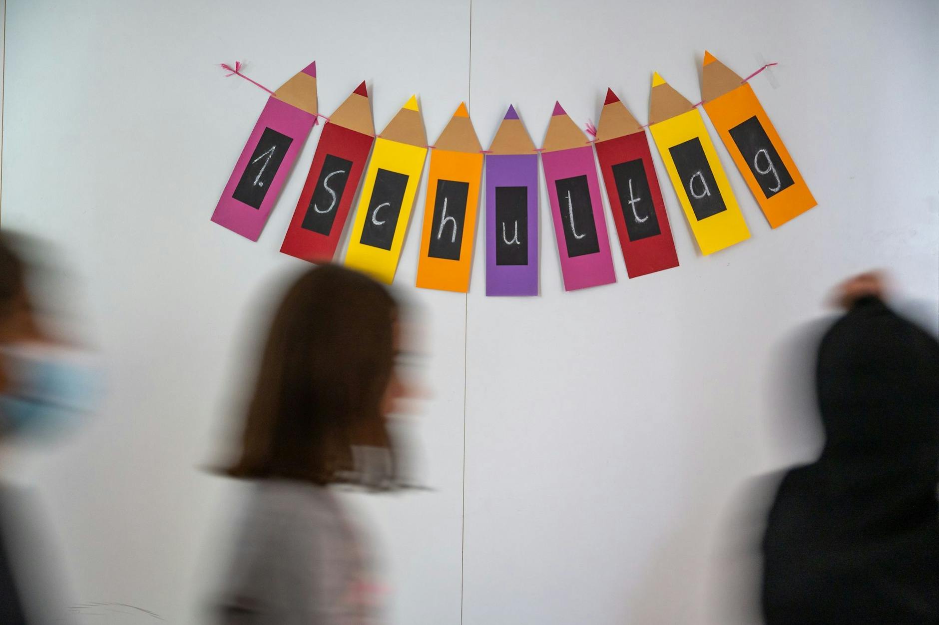 Glücklich, wer einen Platz gefunden hat.