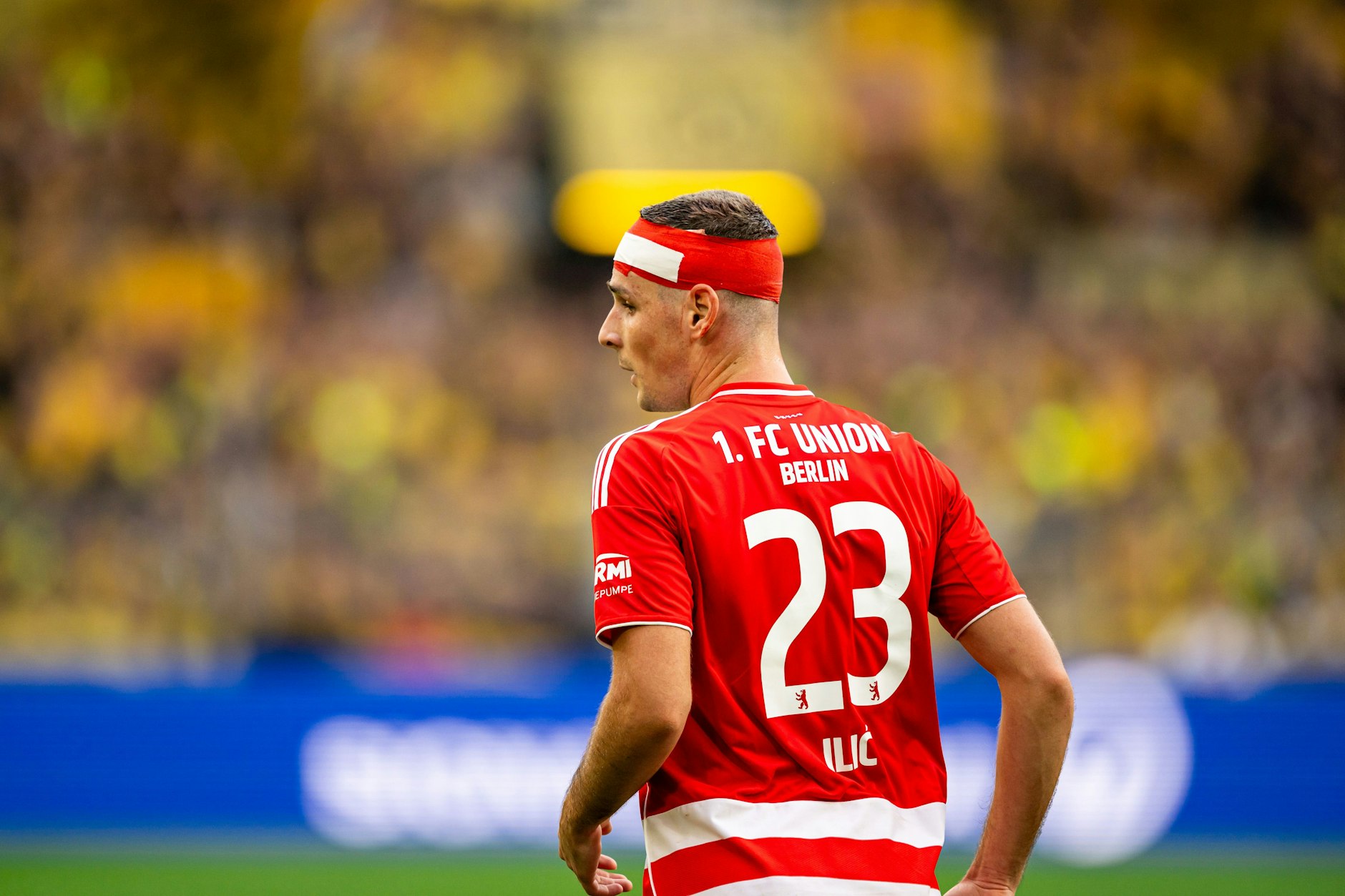 Der Turban als Symbol für seinen abermals hohen Einsatz: Andrej Ilic gab im Trikot des 1. FC Union Berlin wieder alles, wartete aber, genau wie Sturmpartner Ilyas Ansah, meist vergeblich auf Vorlagen der Mitspieler.