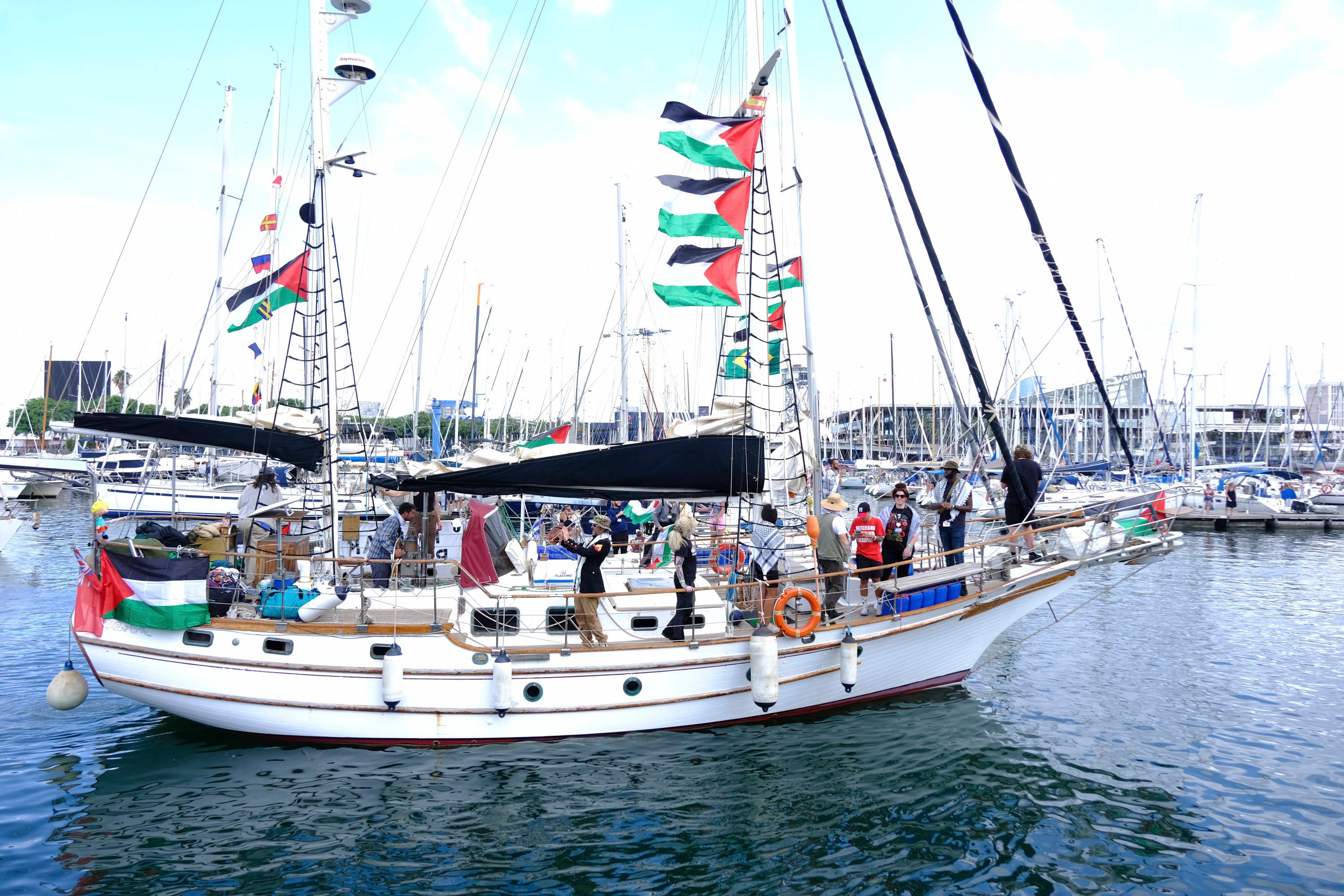 Image - Schlechtes Wetter: Greta Thunbergs Gaza-Hilfsflotte kehrt um