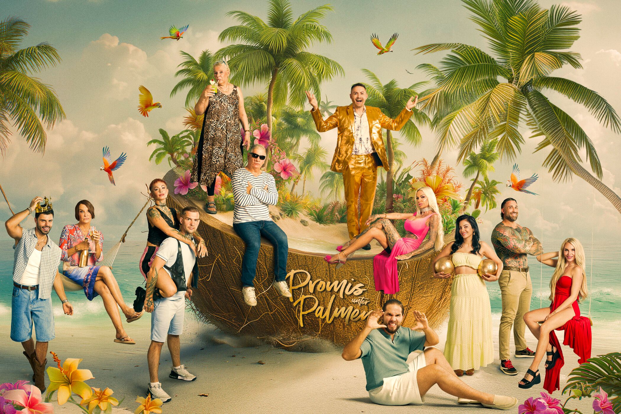 Diese 12 Stars sind bei „Promis unter Palmen“ 2026 dabei: Drama garantiert!