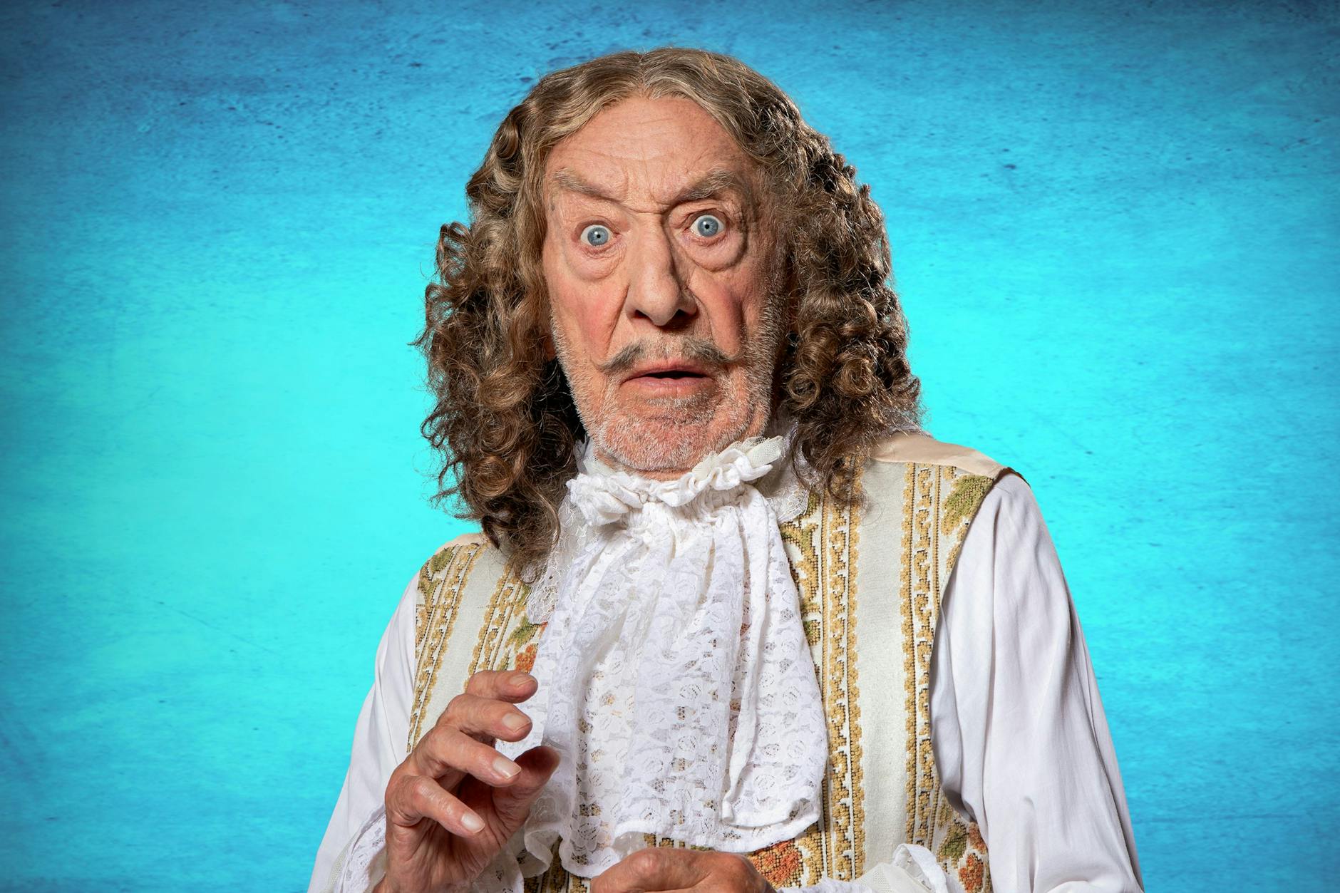 Dieter Hallervorden auf dem Promobild als eingebildet Kranker