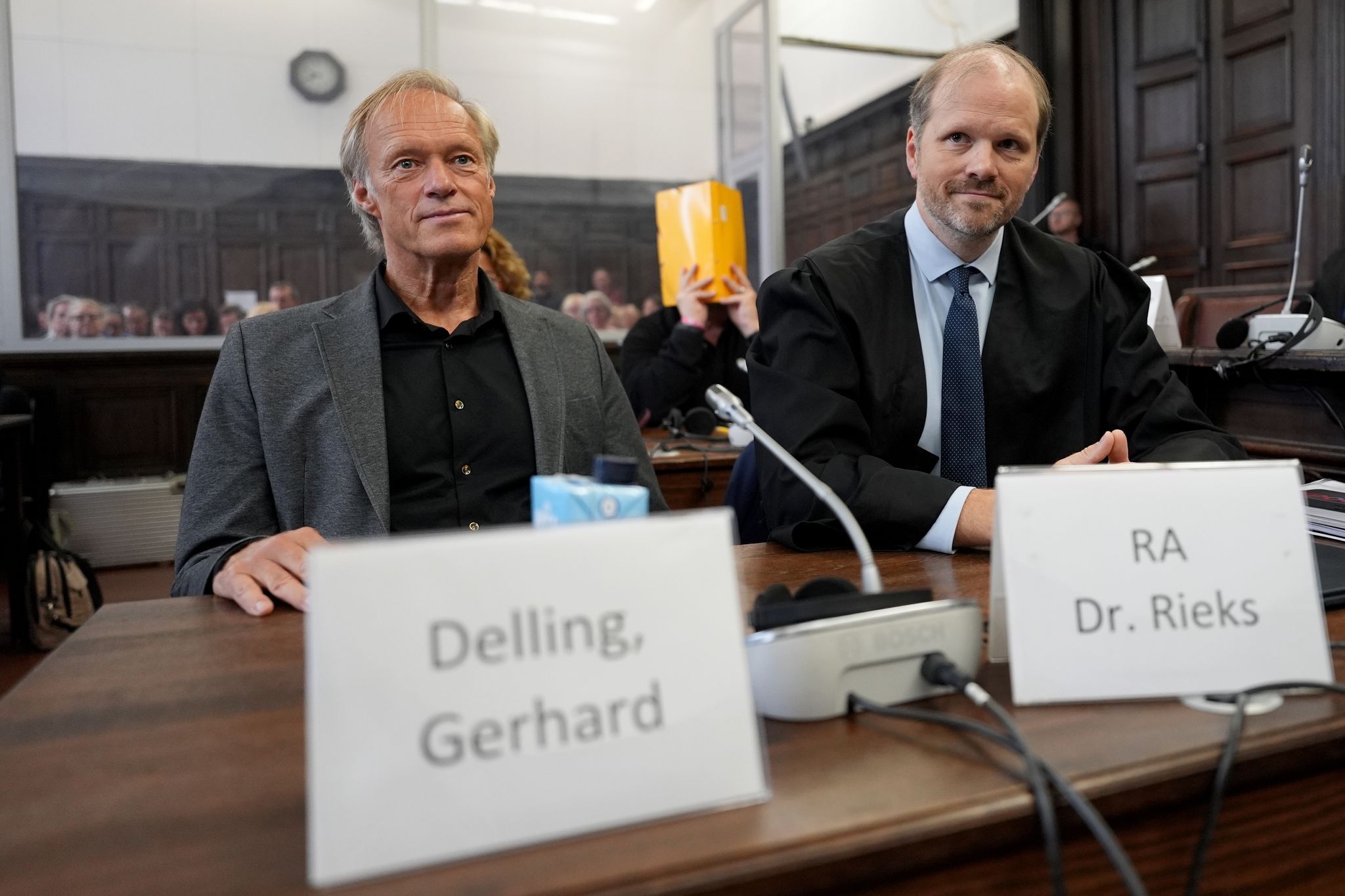 Gerhard Delling sagt im Block-Prozess aus: Nie etwas Strafbares getan!