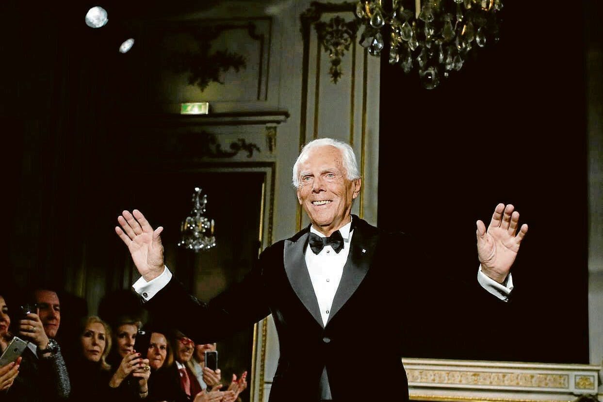 Der Modedesigner Giorgio Armani ist tot.