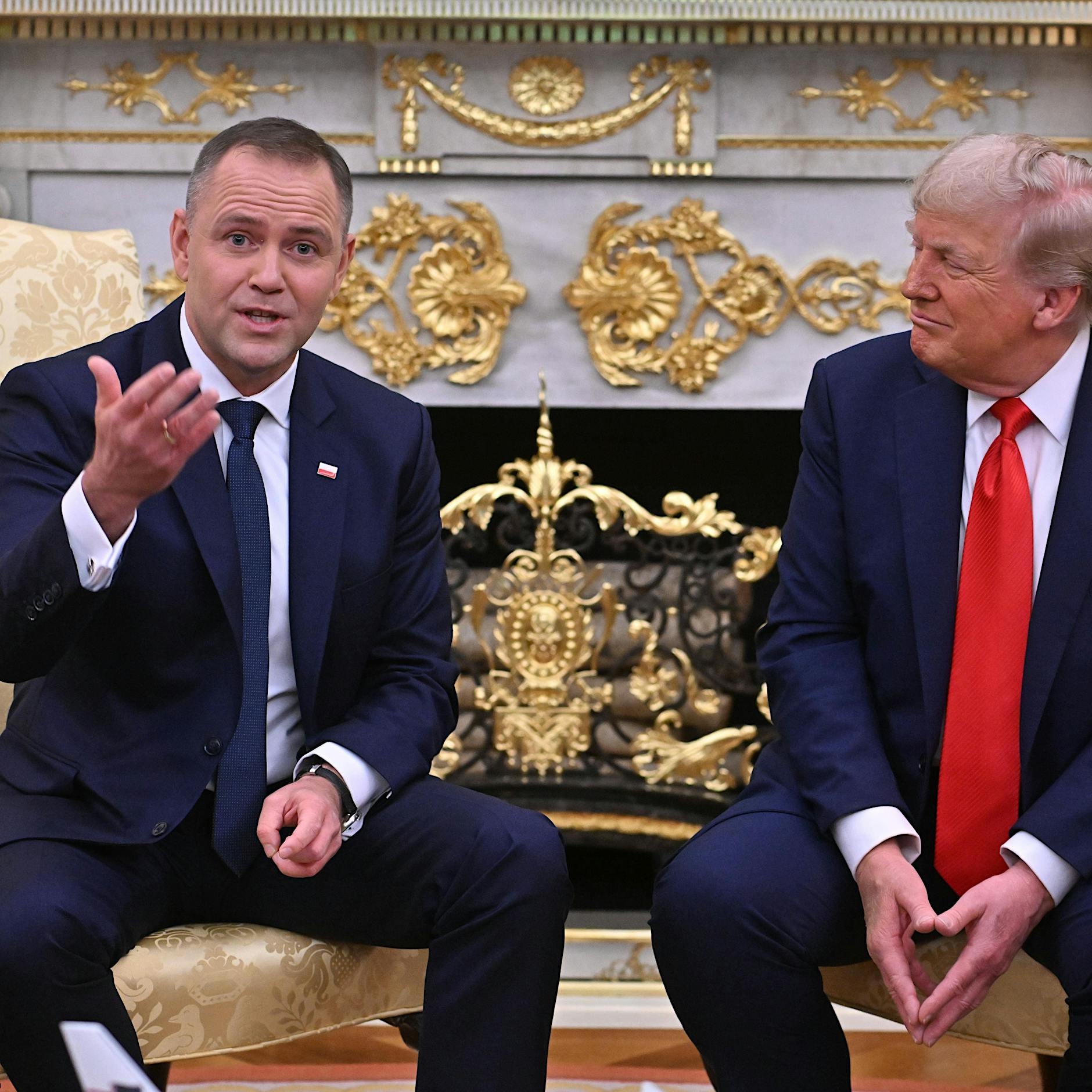 Polens Präsident Karol Nawrocki trifft Donald Trump: Deutschland muss sich warm anziehen