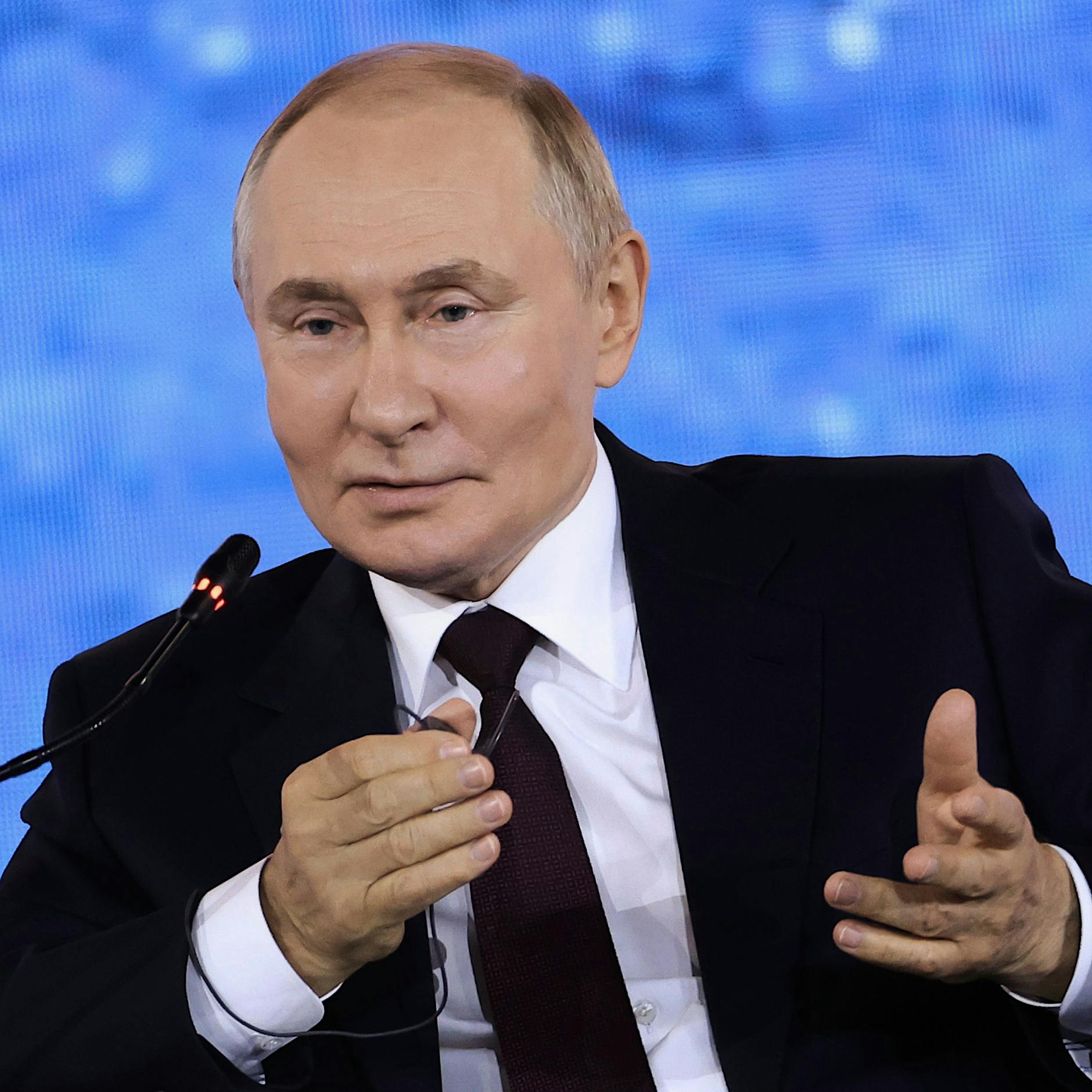 Putin droht Westen: Truppen in der Ukraine wären „legitime Ziele“