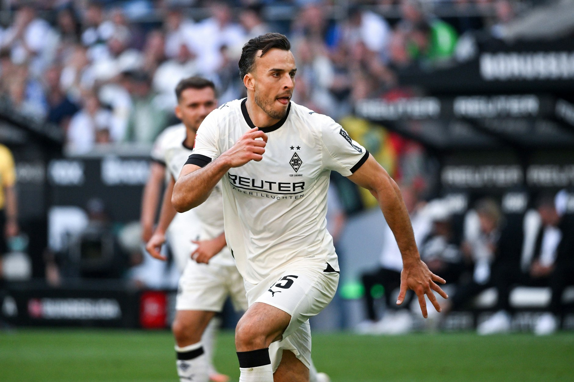 Herthas ehemaliger Torjäger Haris Tabakovic stürmt in dieser Saison für Gladbach. Noch siebzehn weitere Ex-Herthaner sind in der Bundesliga.