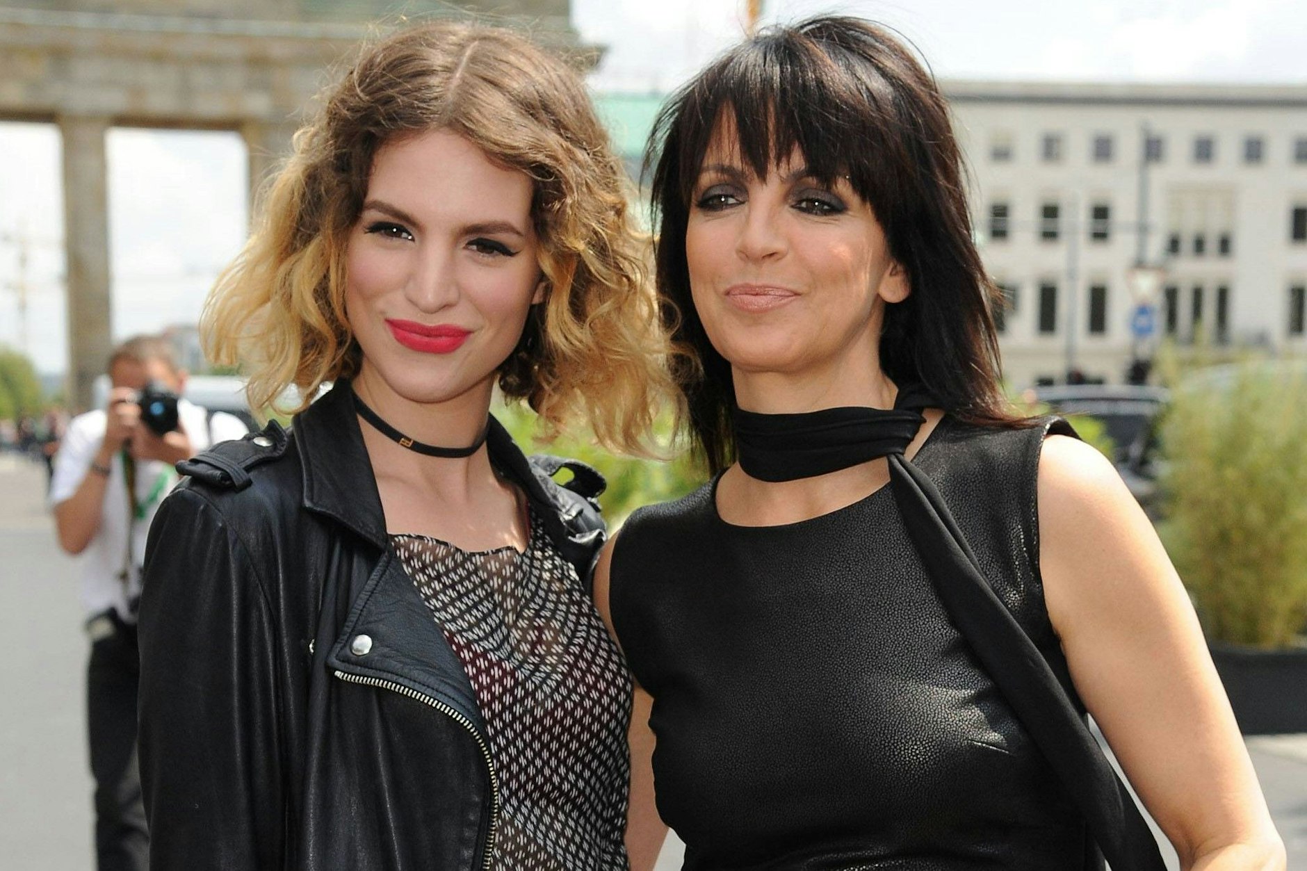 Nena und ihre Tochter Larissa Kerner im Jahr 2015.