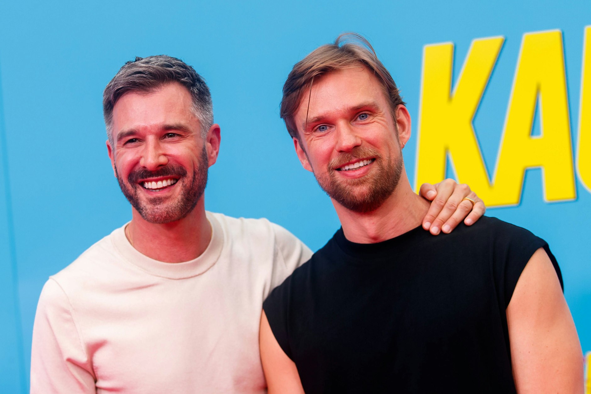 Jochen Schropp und sein Mann Norman Kühle bei der Netflix-Premiere von „Kaulitz & Kaulitz“ im Jahr 2024.