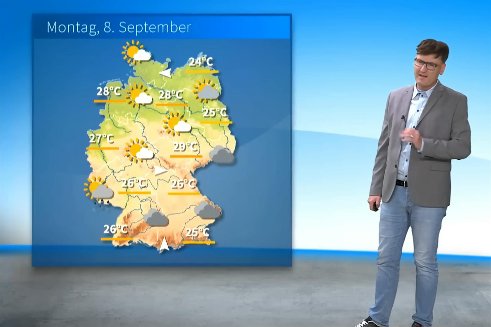 Knapp 30 Grad! Sommernachschlag für Berlin, dann Regen und Gewitter