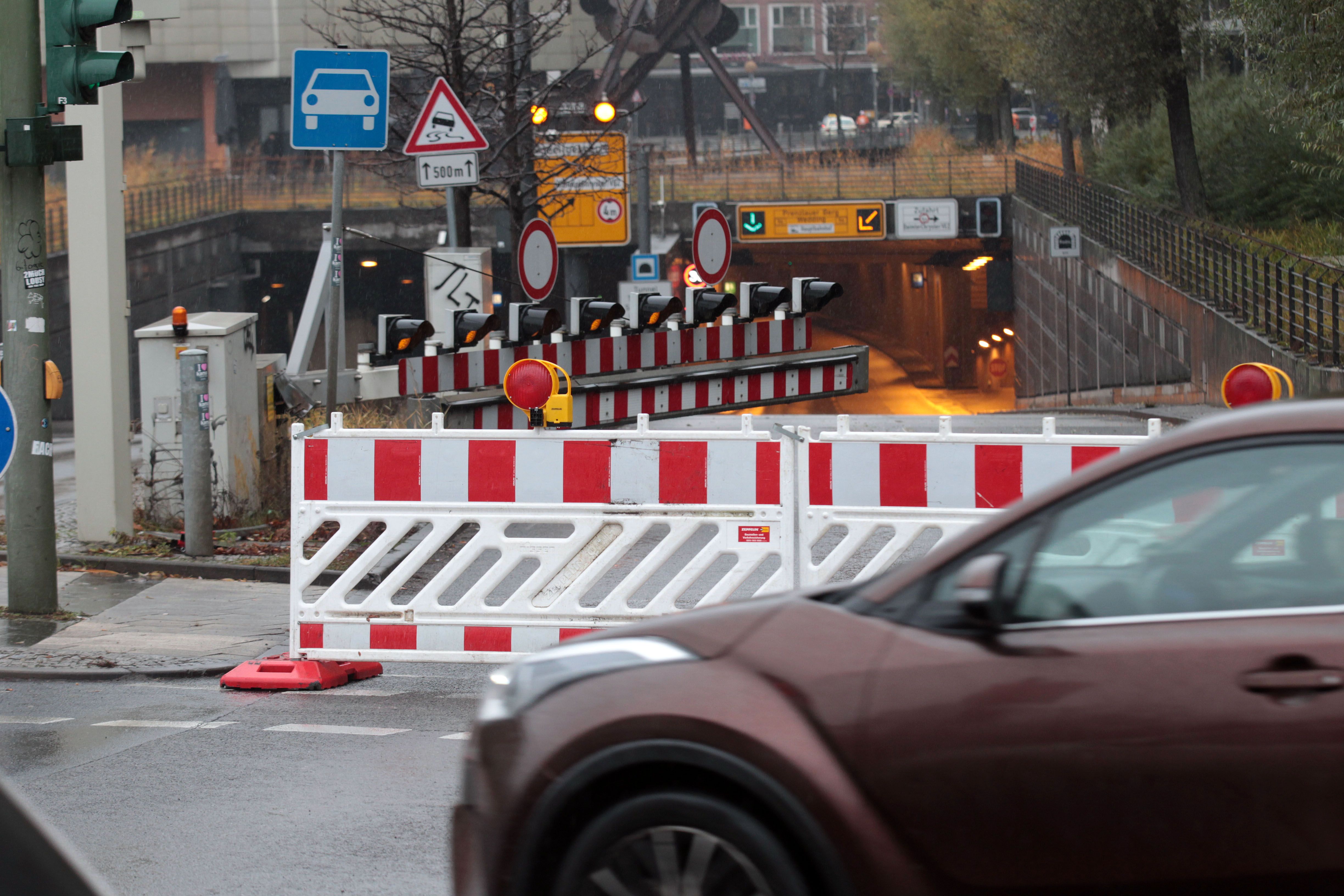 Tiergartentunnel: Vollsperrung, weil Sicherheitspersonal krank ist!