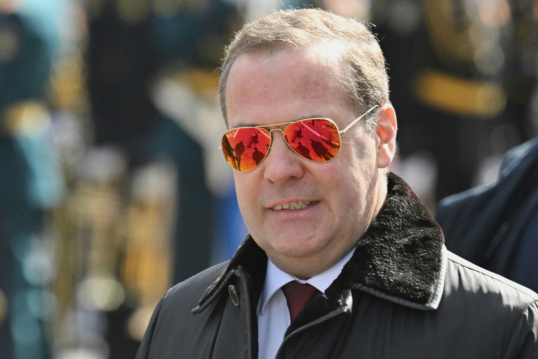 Moskau: Dmitri Medwedew, stellvertretender Vorsitzender des russischen Sicherheitsrates und Vorsitzender der Partei Einiges Russland