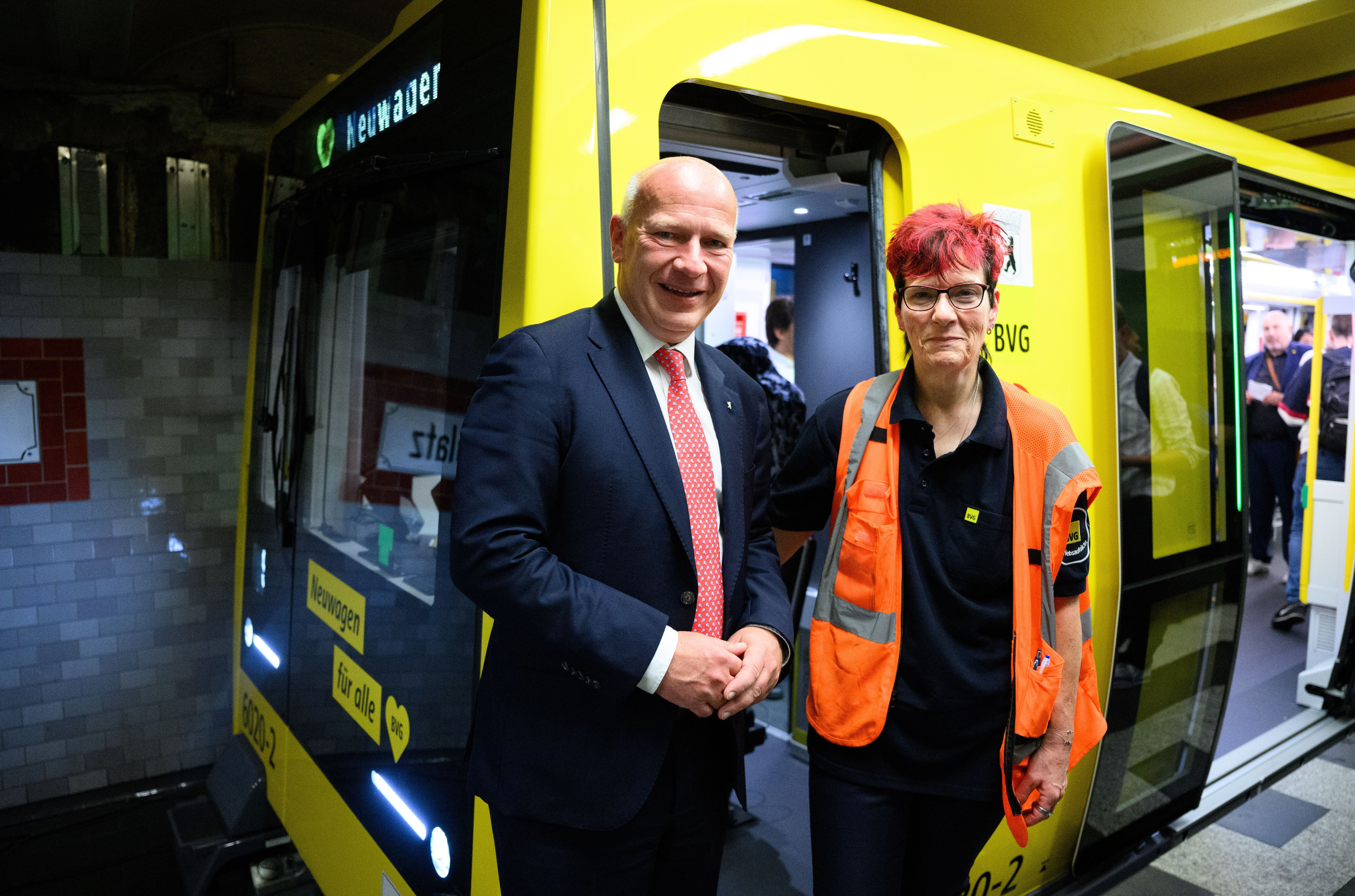 „Eine richtig geile U-Bahn“: So fährt es sich in den neuen Zügen der BVG