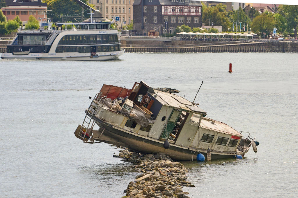 Berliner Boot am Rhein gestrandet: Jetzt spricht der Unglücks-Kapitän!