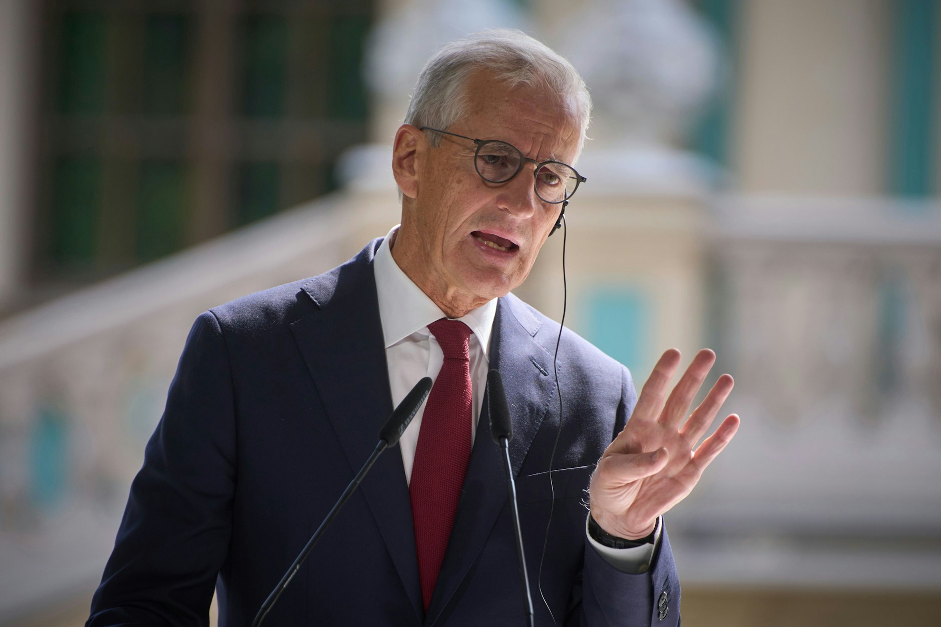 Norwegens Regierungschef Jonas Gahr Störe