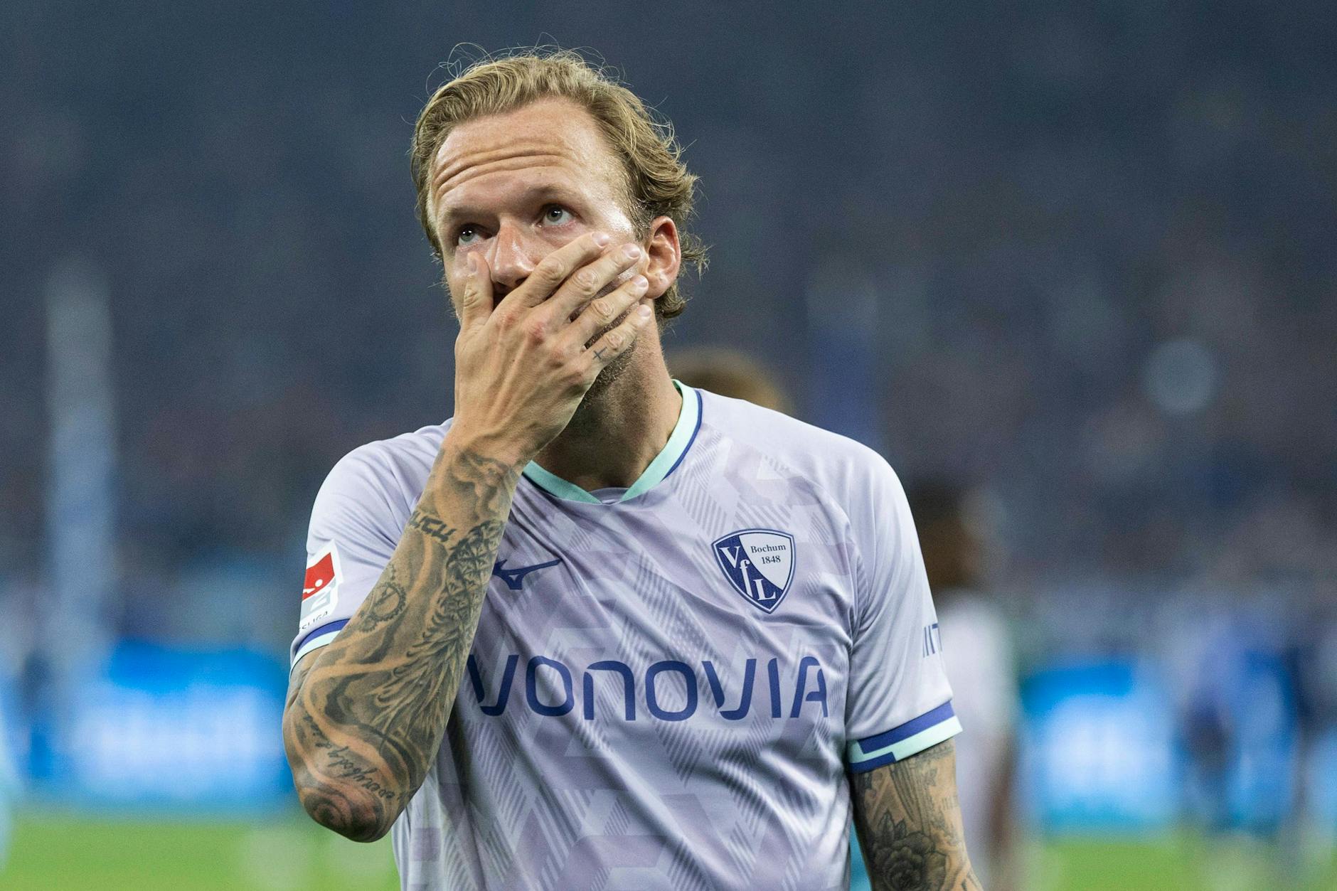 Für den Ex-Unioner Kevin Vogt läuft es auch im Trikot des VfL Bochum bislang sportlich nicht gut.