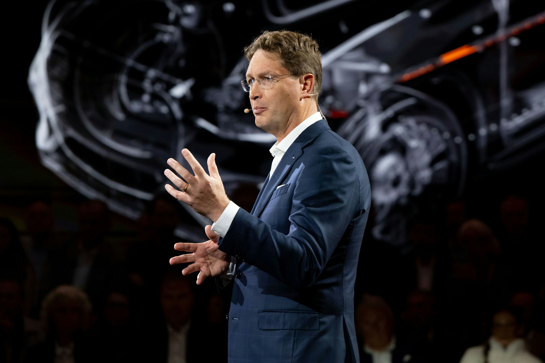 Ola Källenius, Vorstandsvorsitzender von Mercedes-Benz, präsentierte den Mercedes GLC.