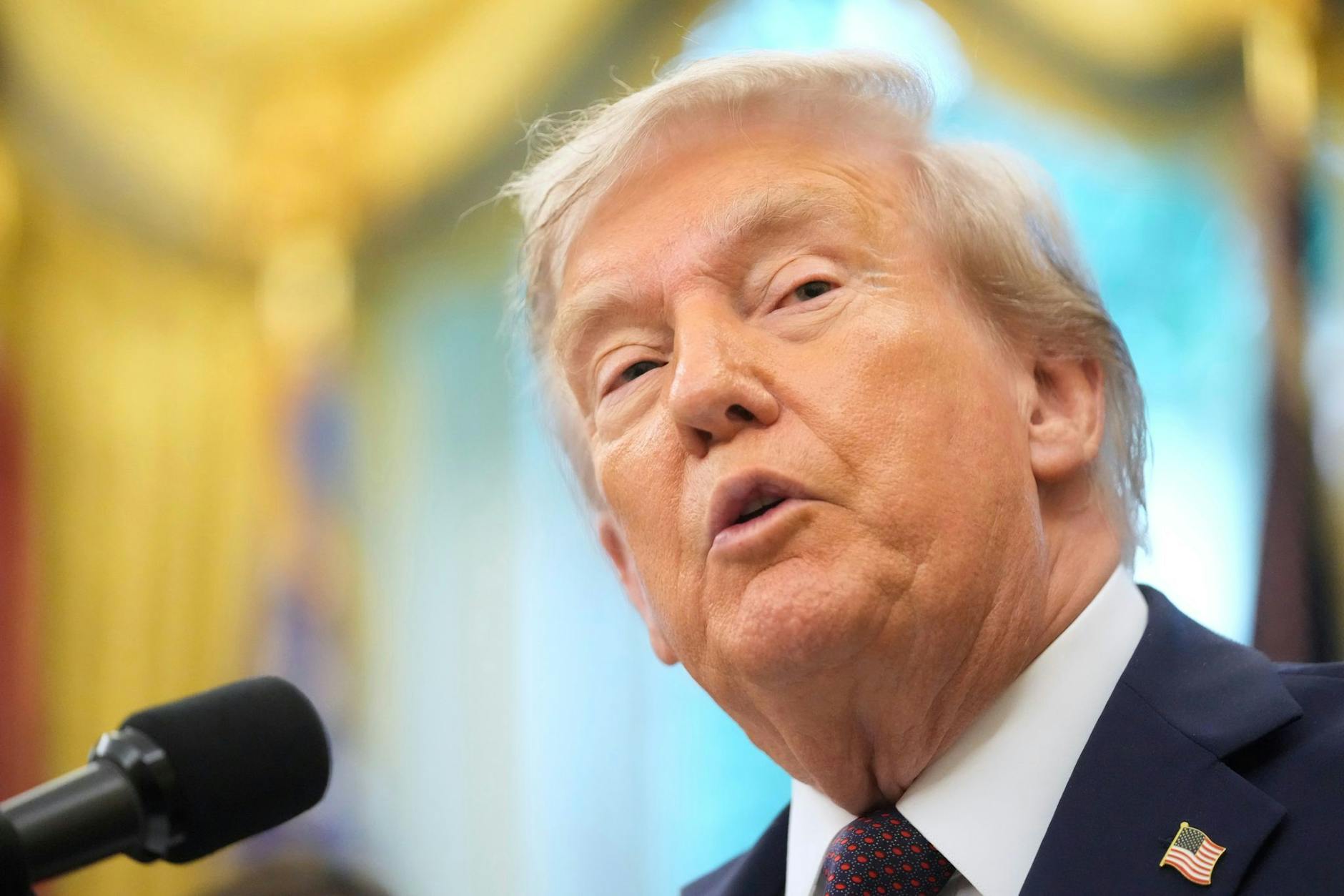 US-Präsident Donald Trump zeigte sich „nicht begeistert“ über den israelischen Luftangriff in Katar.