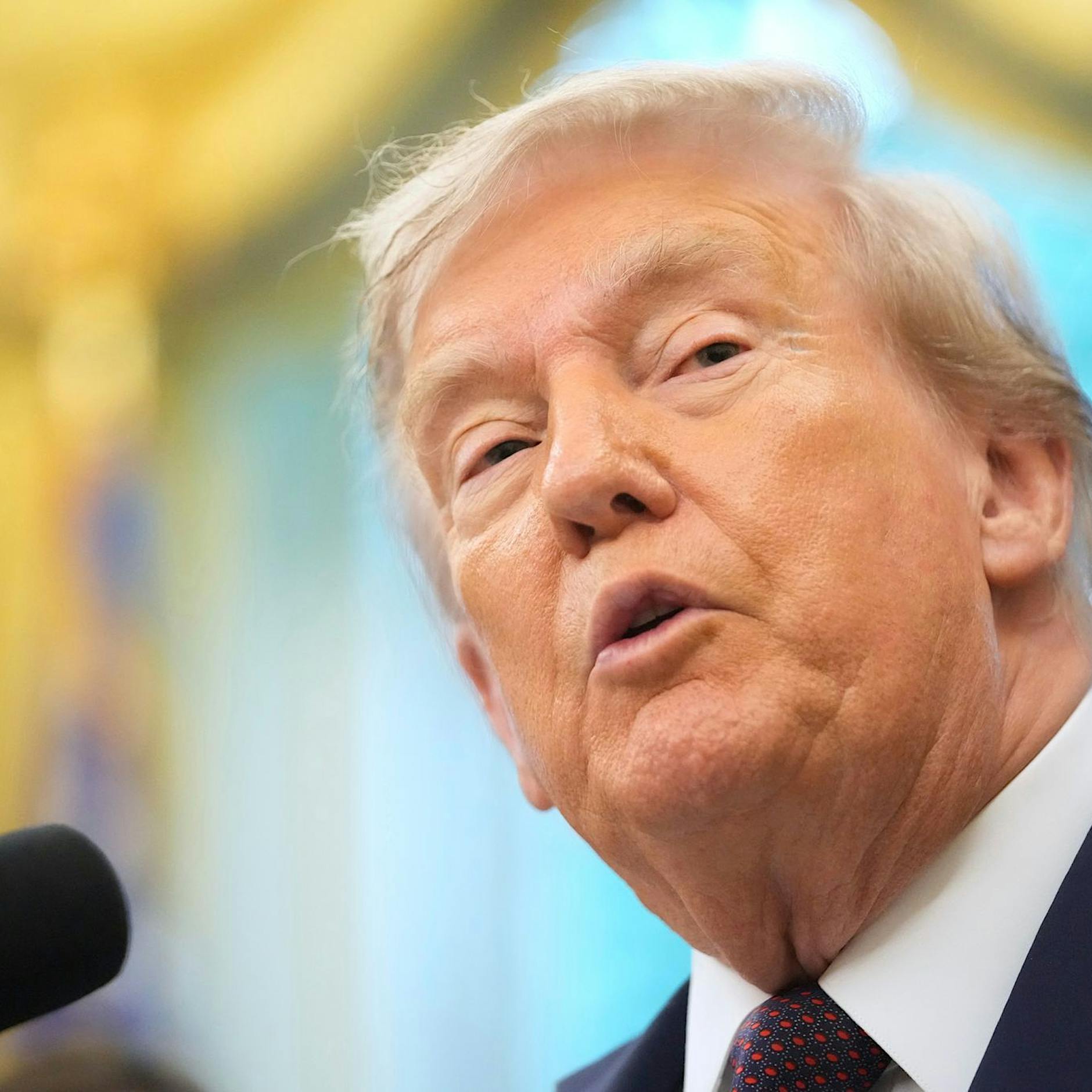 „Sehr unglücklich“: Donald Trump verärgert über israelischen Angriff in Katar