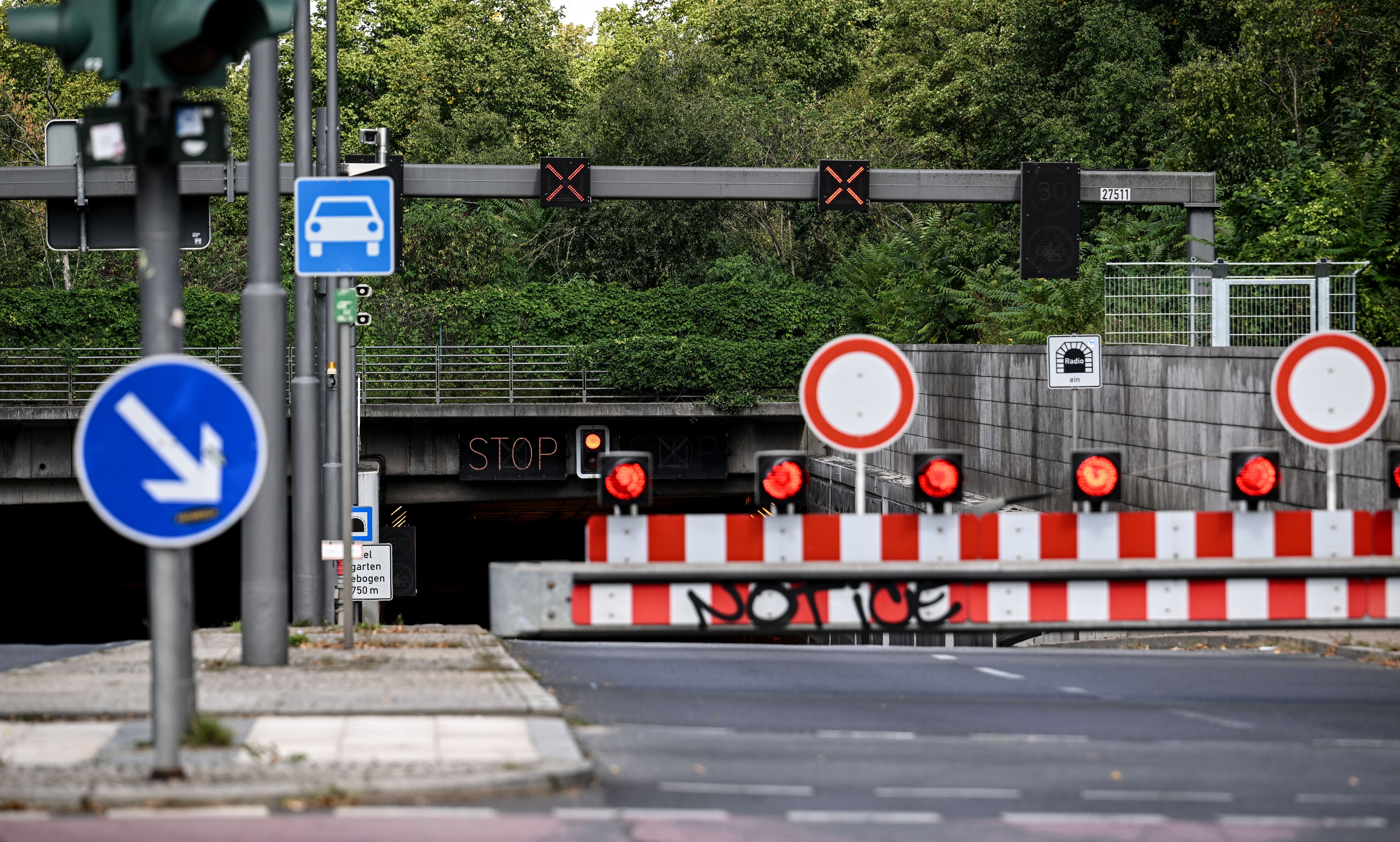 Image - Tiergartentunnel noch bis zum Wochenende gesperrt: Personalmangel, Mitarbeiter krank