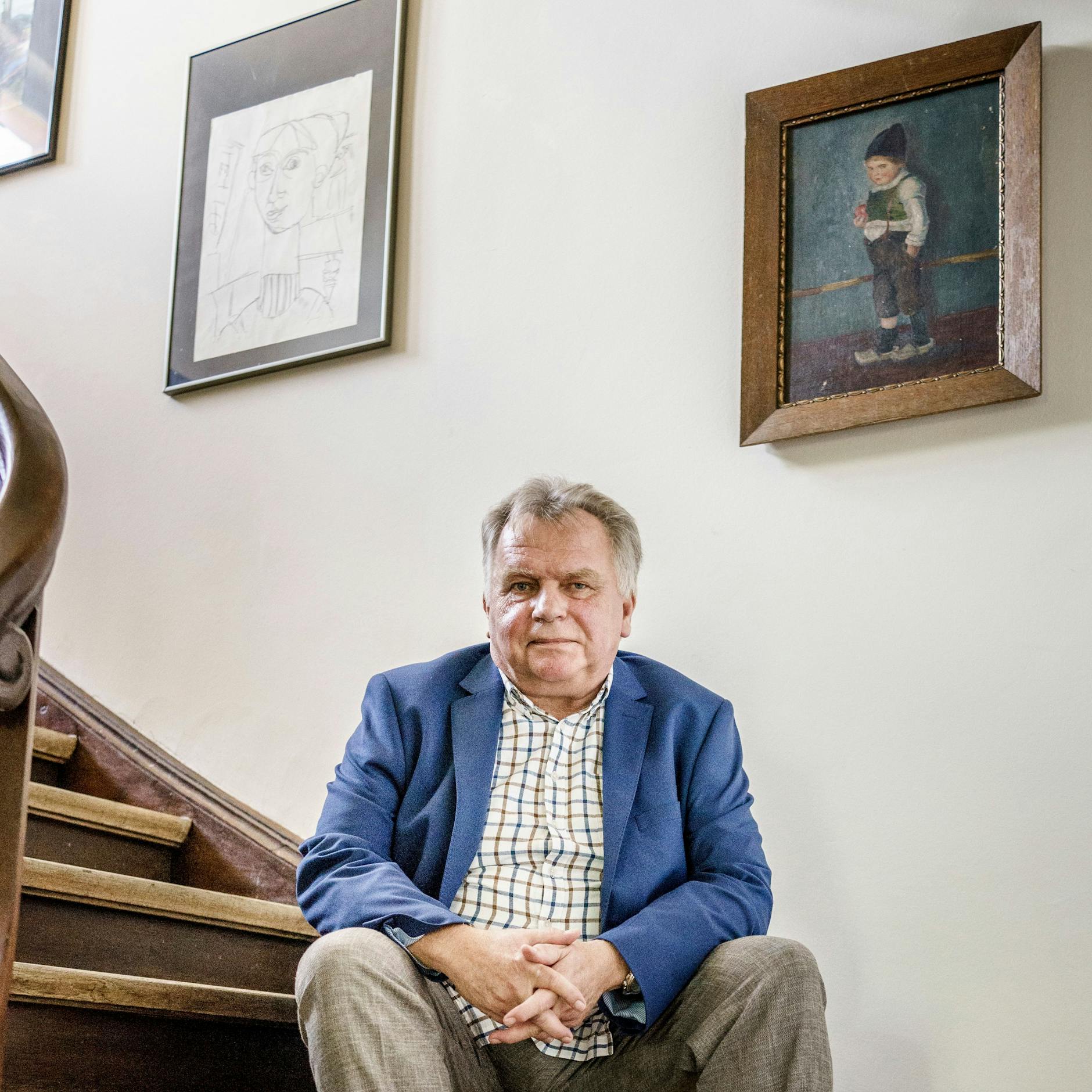 Image - Im Bademantel an der Haustür: Ex-Minister Günther Krause flieht vor dem Gerichtsvollzieher