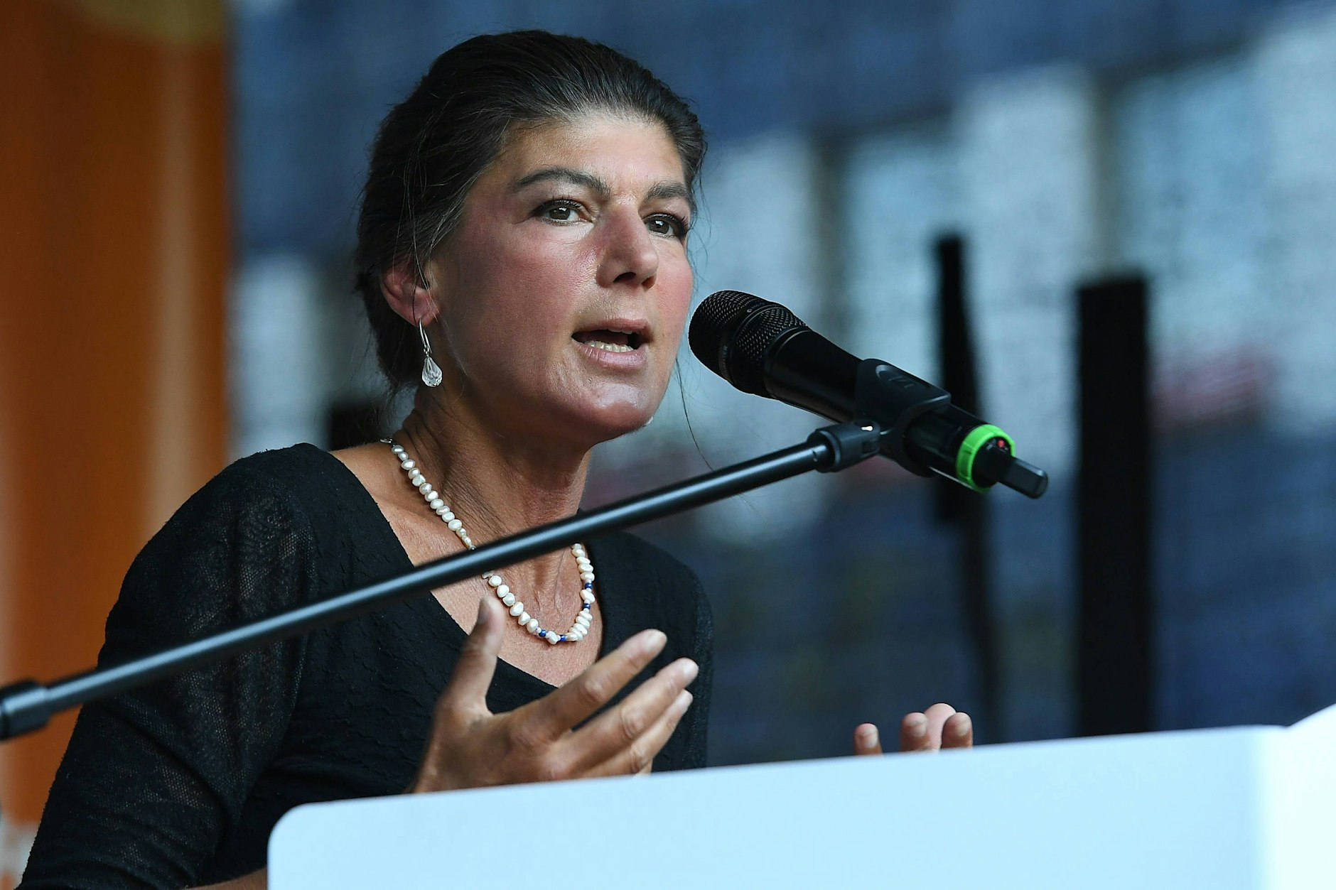Sahra Wagenknecht in Duisburg