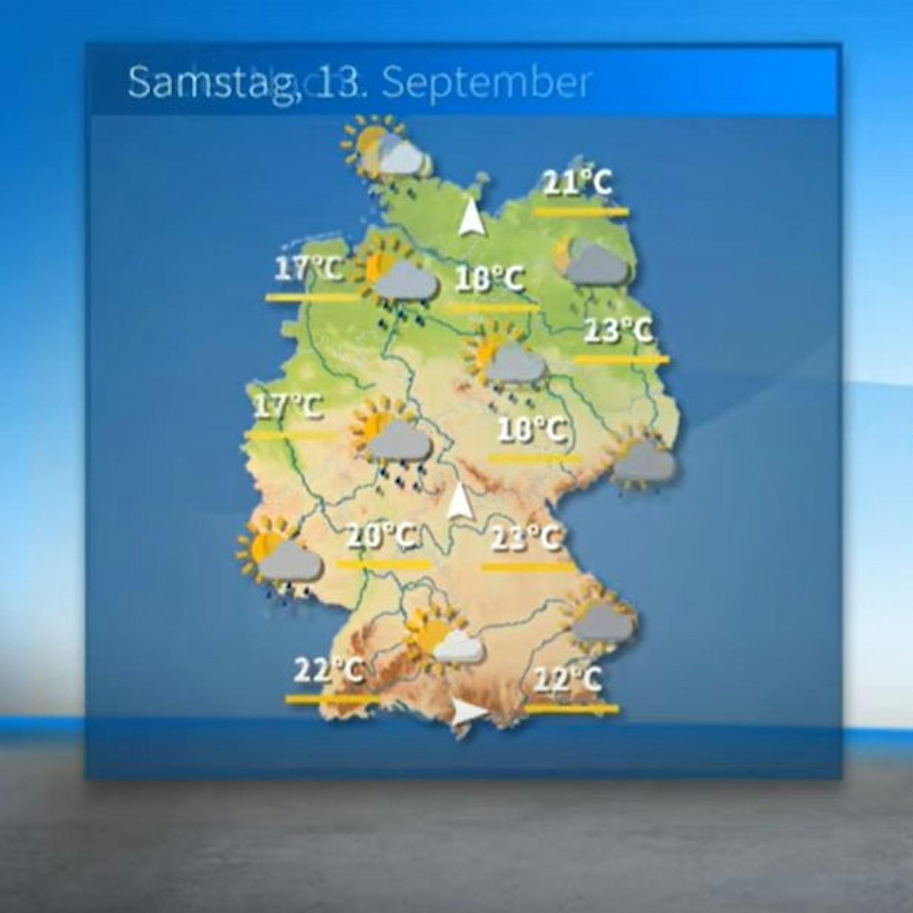 Wetter: Wechselhaftes Wochenende – Gewitter am Nachmittag möglich