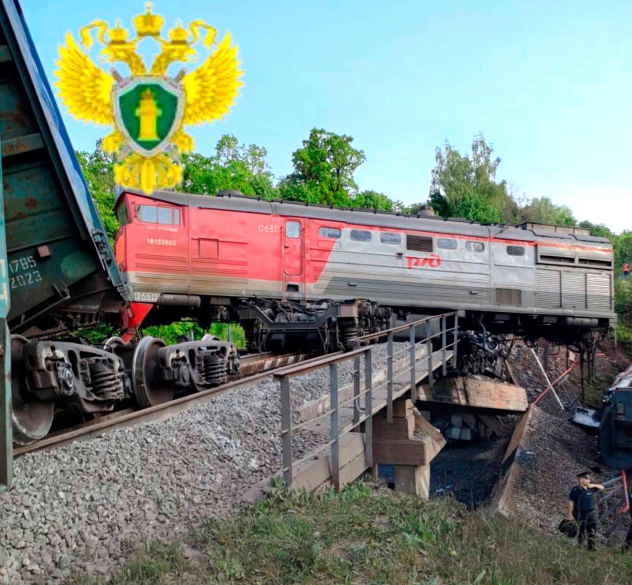 Image - Explosionen auf Russlands Bahnstrecken – Ukraine will Nachschub ins Wanken bringen