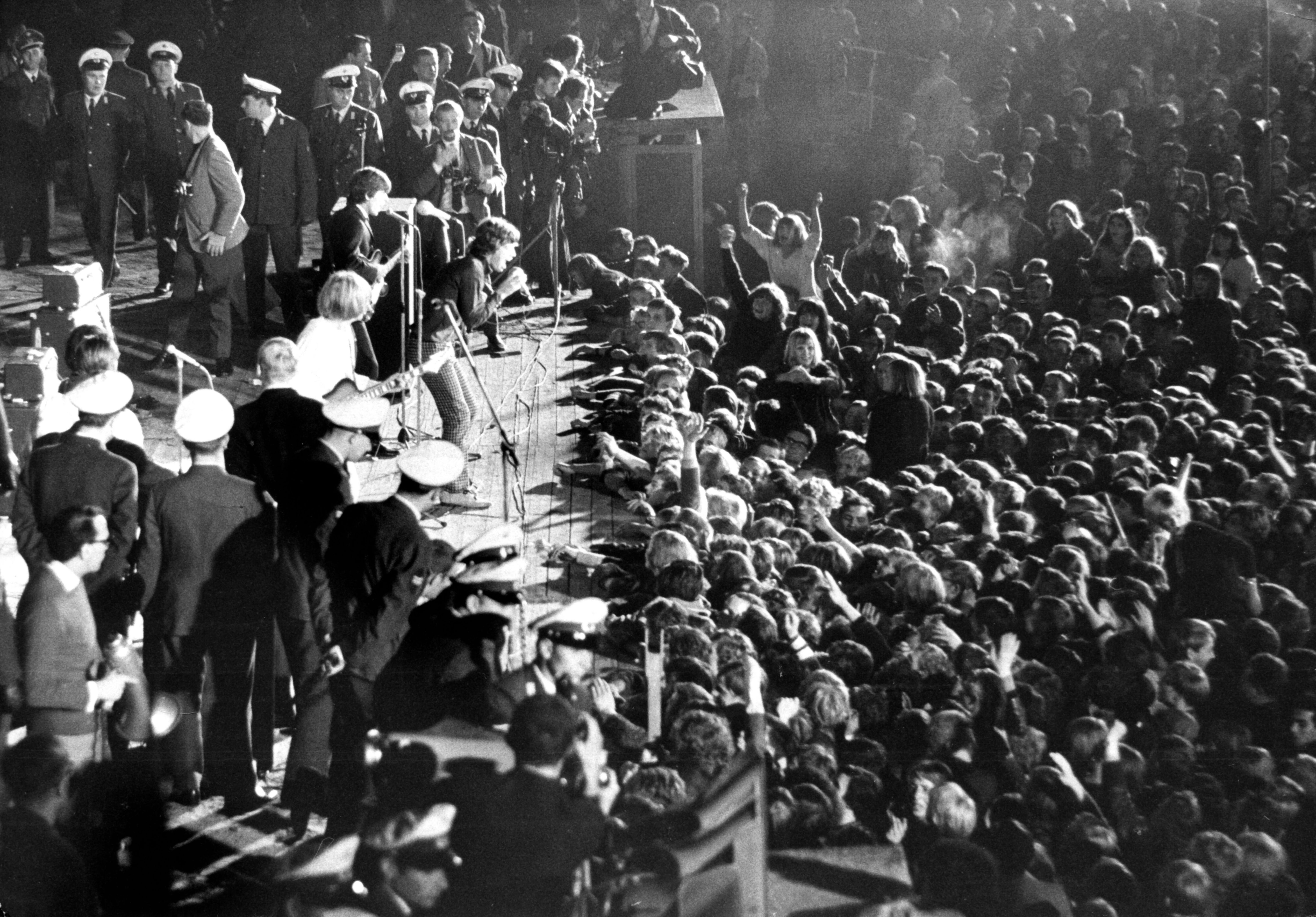 Vor 60 Jahren: Als Fans der Rolling Stones die Berliner Waldbühne zertrümmerten