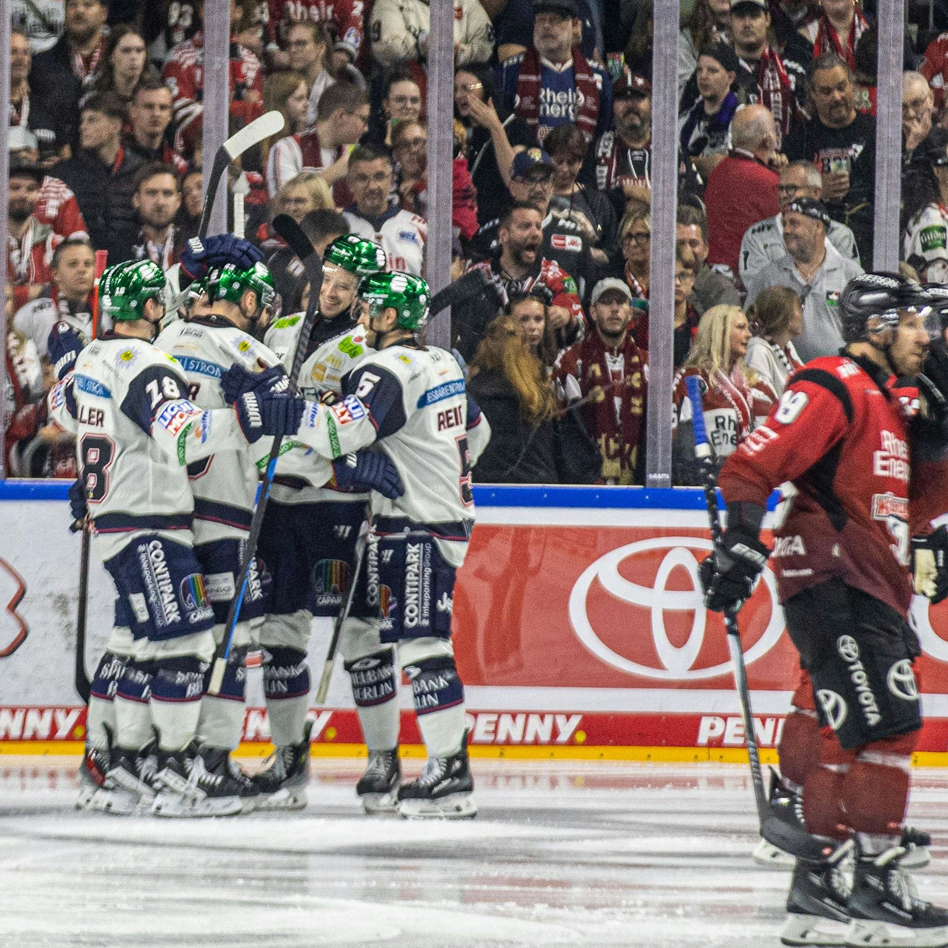 Image - Irre Eisbären-Show in Köln: Haie kriegen wieder sieben Stück
