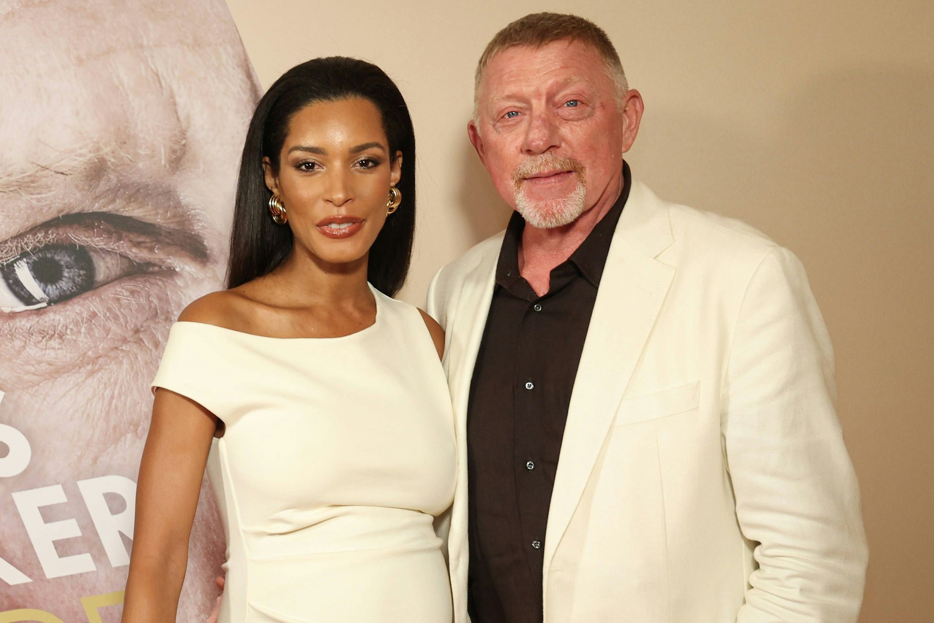 Boris Becker mit seiner Frau Lilian bei seiner Buch-Vorstellung.