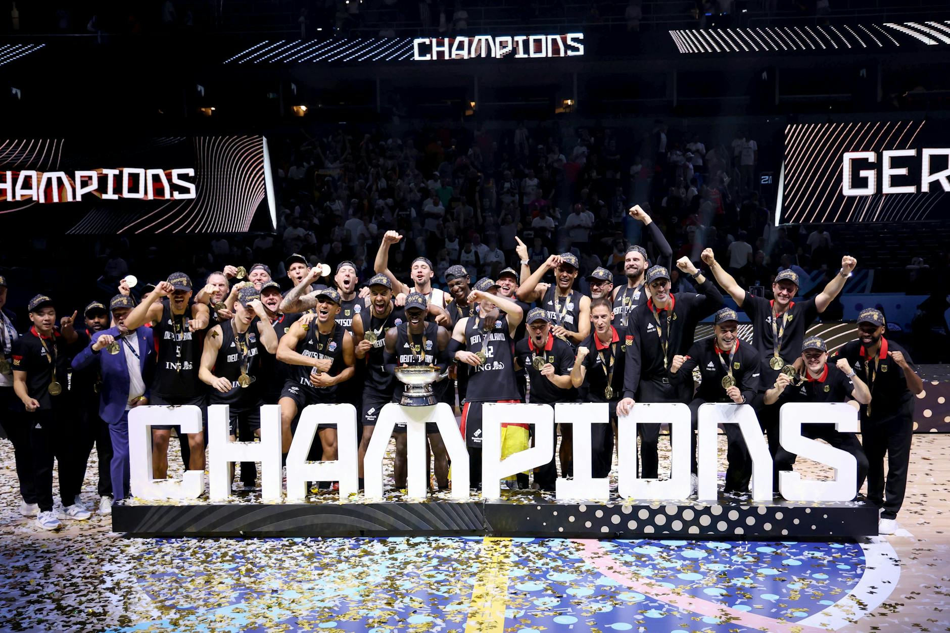 Deutschland ist Basketball-Europameister.