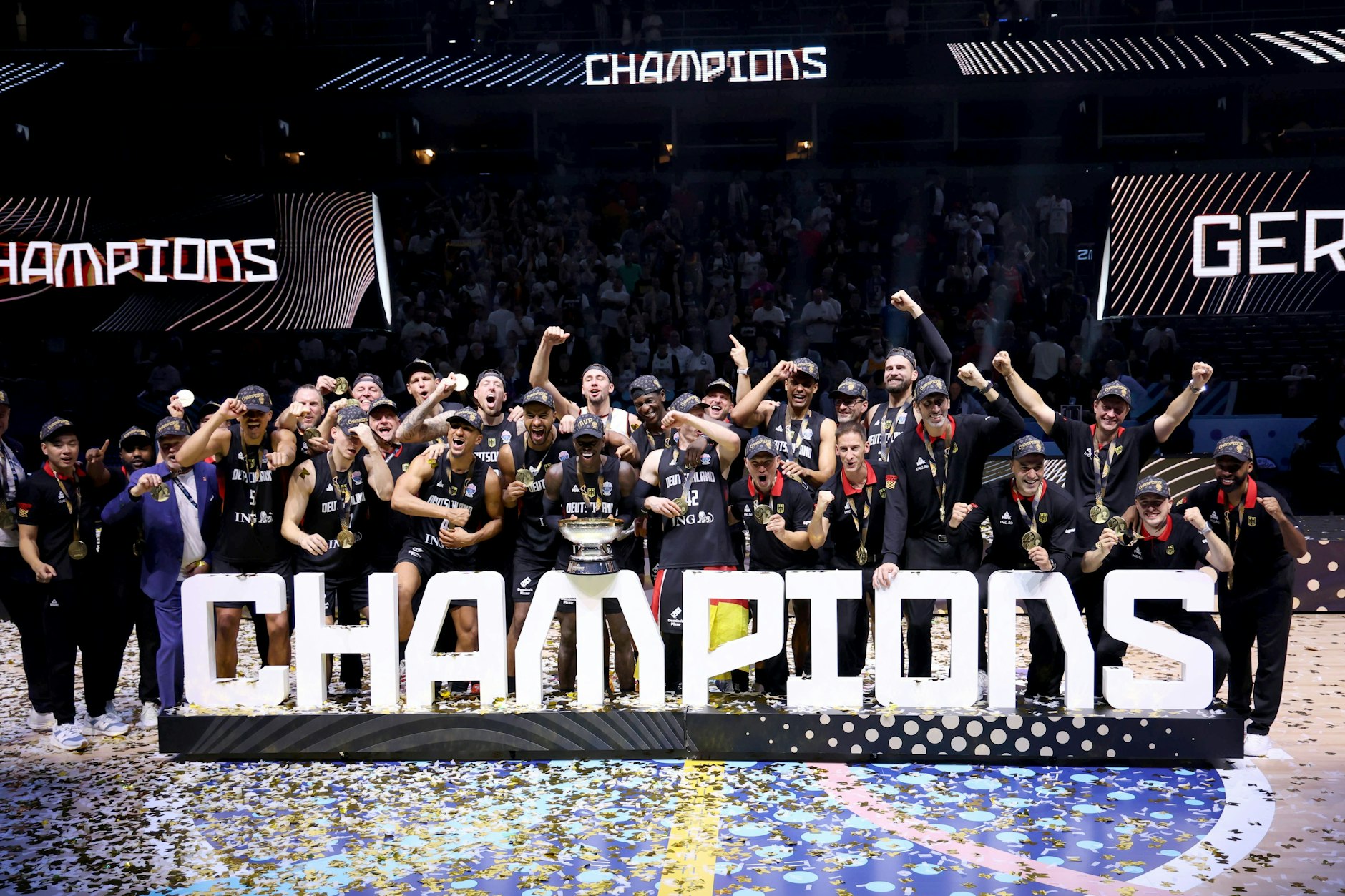 Deutschland ist Basketball-Europameister.