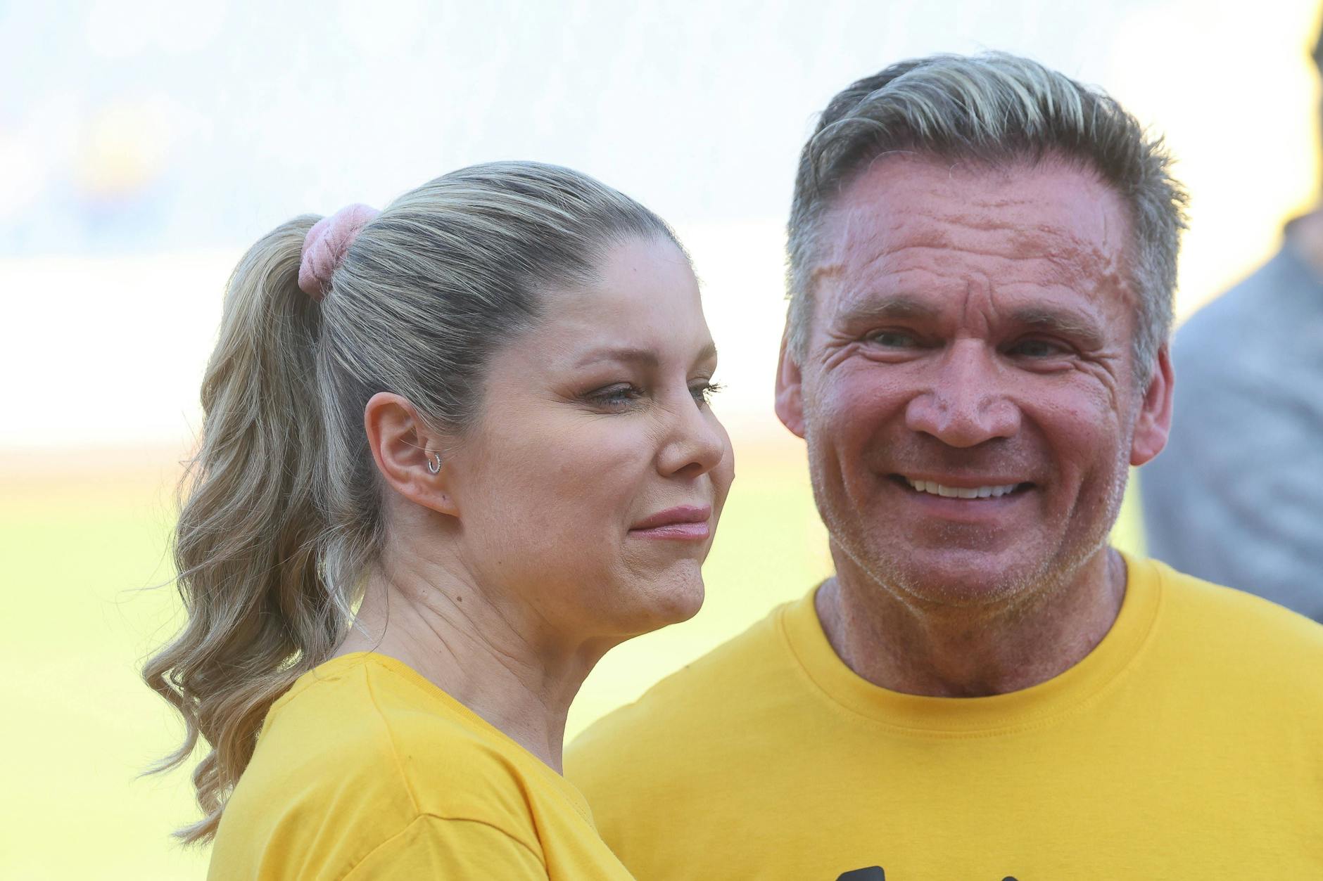 Yvonne Woelke und Peter Klein bei einem Event im Juni 2025.