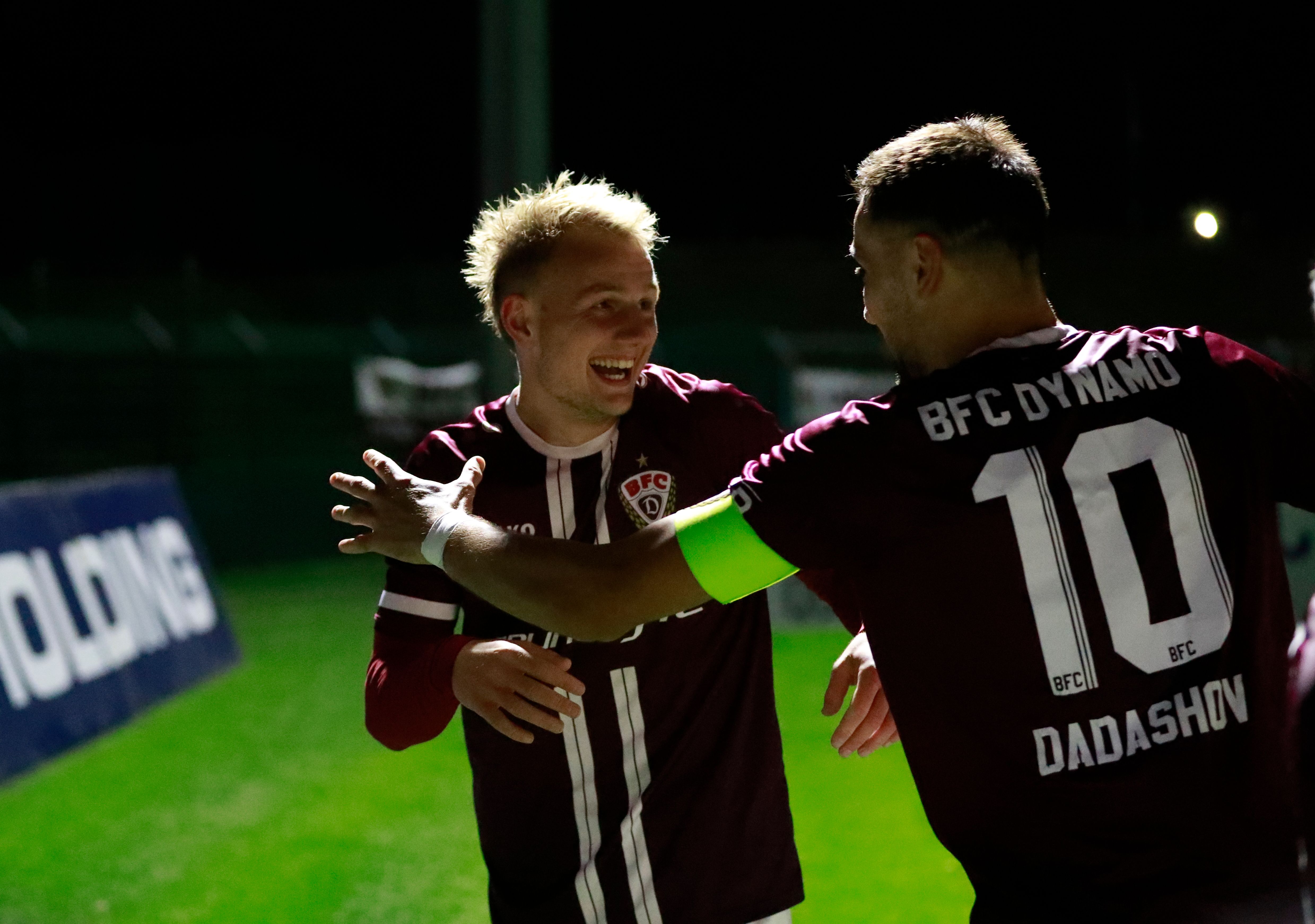 Der BFC Dynamo vergoldet den Punkt aus dem Spiel bei Hertha BSC II