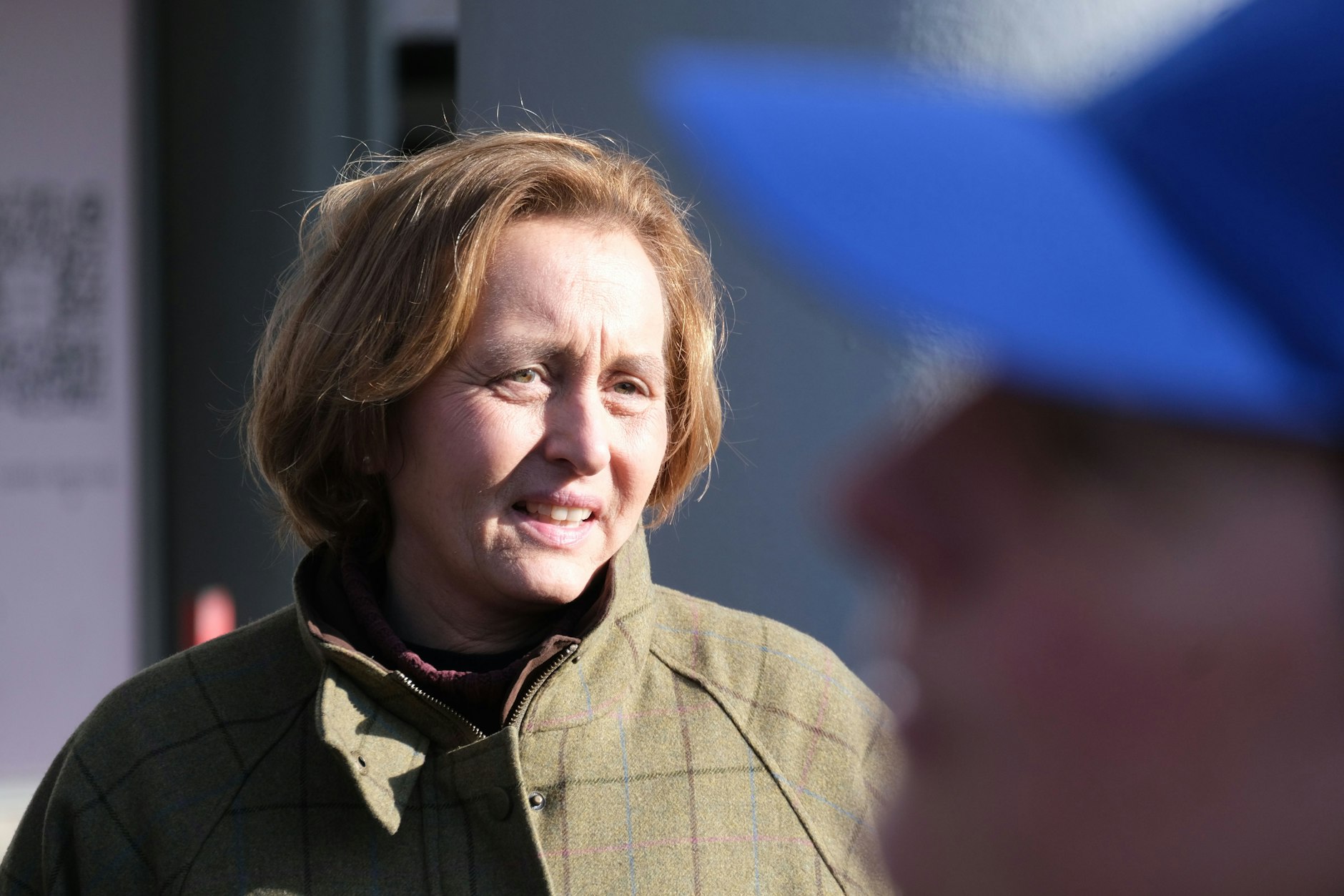 AfD-Politikerin Beatrix von Storch bei einer Demo in Berlin. Derzeit ist sie zu Besuch in Washington.
