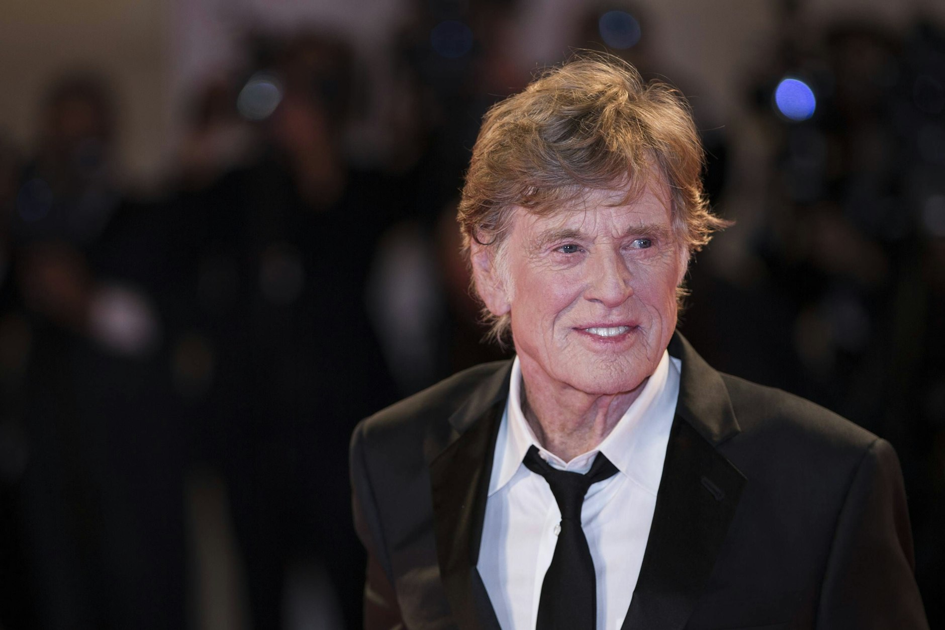 Robert Redford 2017 bei den Filmfestspielen in Venedig. Der Hollywoodstar ist im Alter von 89 Jahren gestorben.