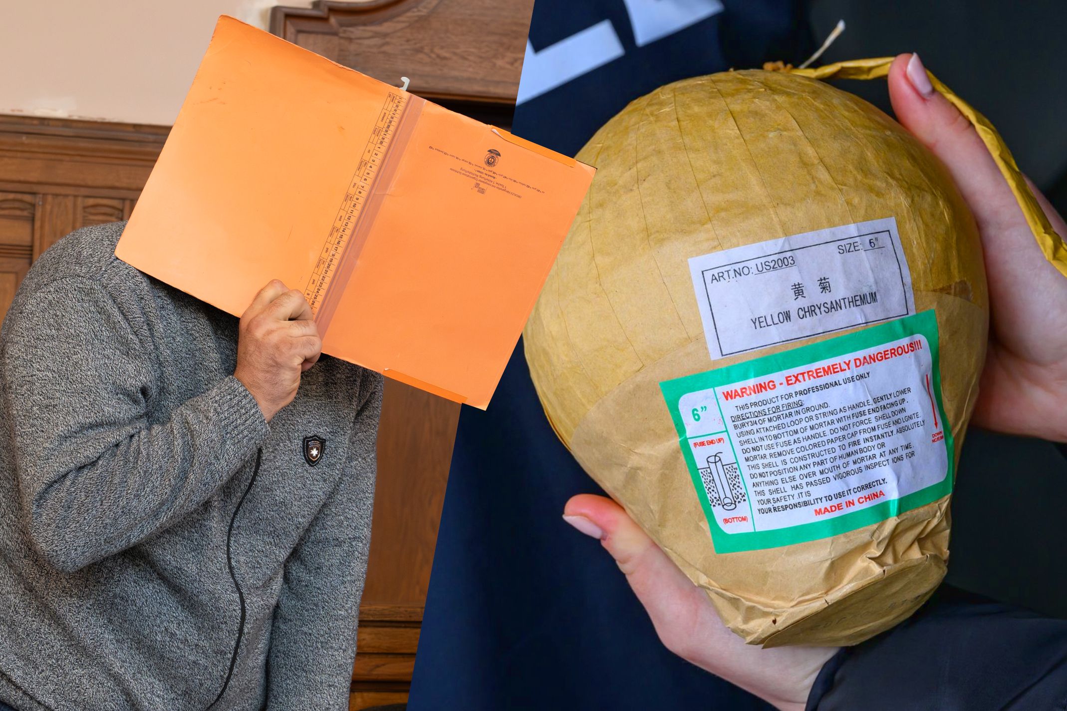 Wohnhaus war Pulverfass: Böller-Chaot lagerte 200 Kilo Feuerwerk!