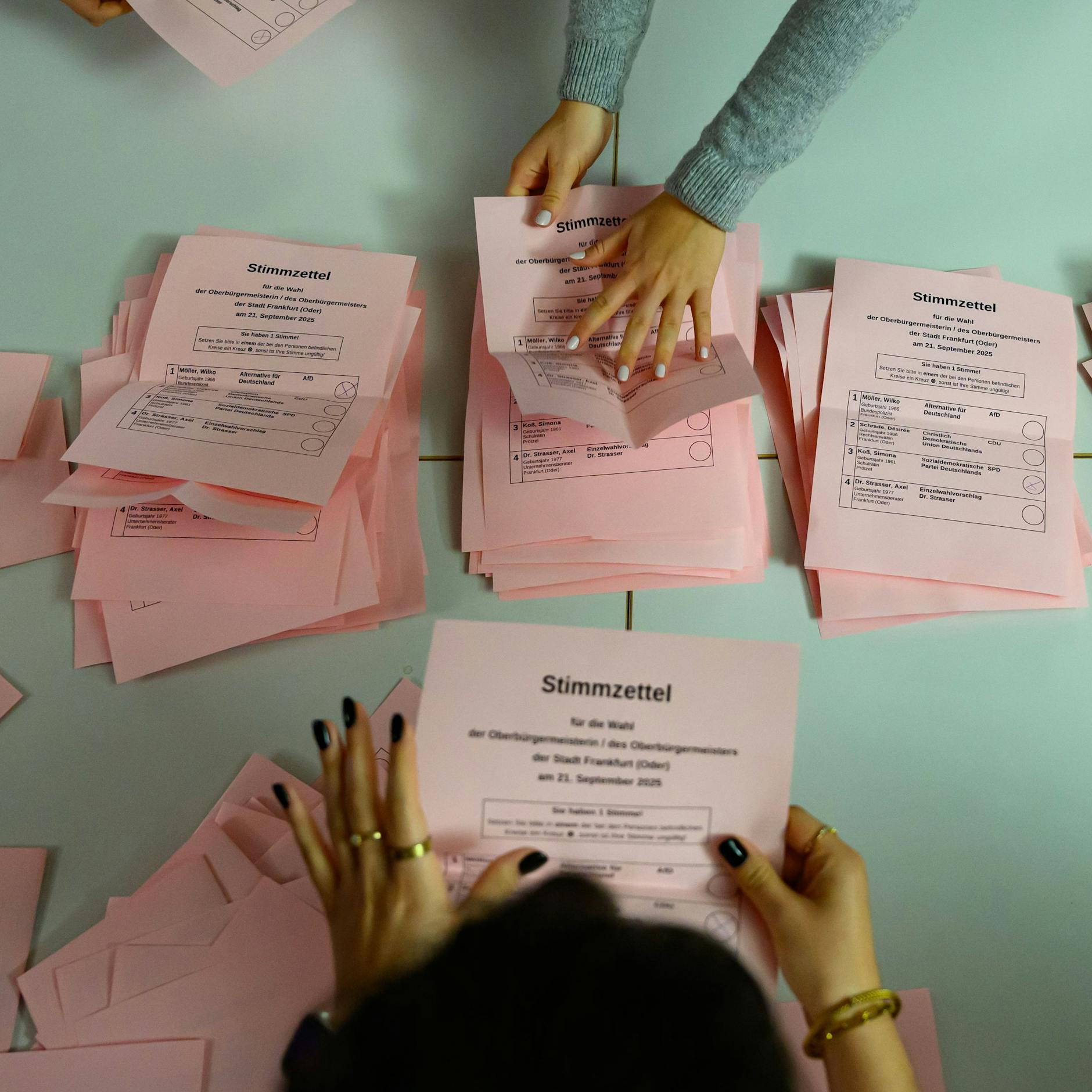 Image - Bürgermeisterwahl in Potsdam und Frankfurt: Wer muss in die Stichwahl?