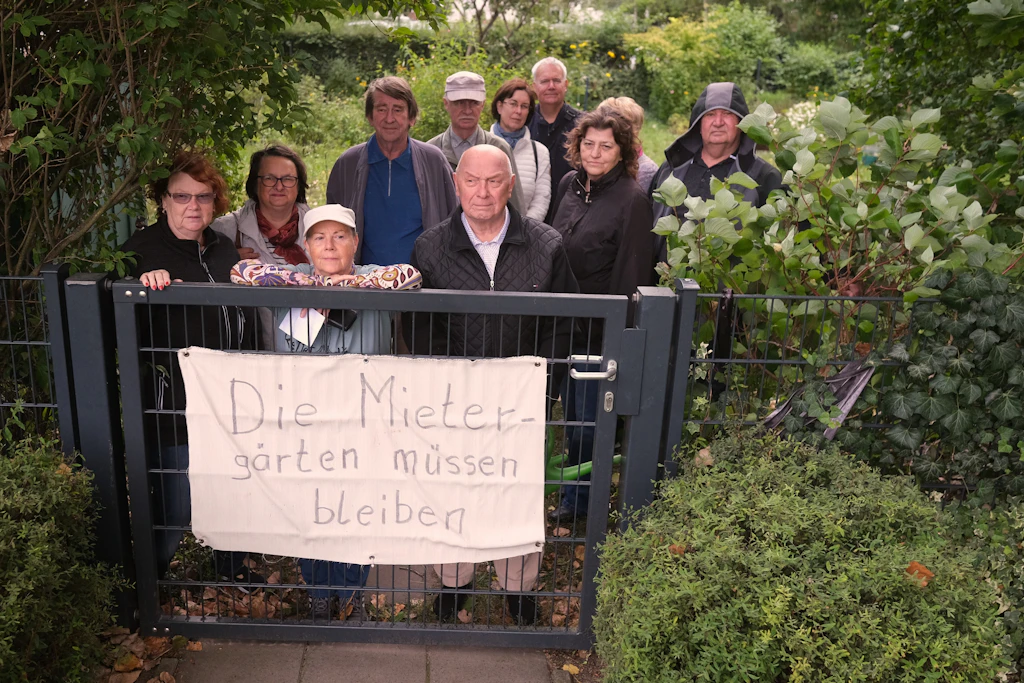 Mieter kämpfen um ihr Hof-Idyll, das der Senat zerstören will